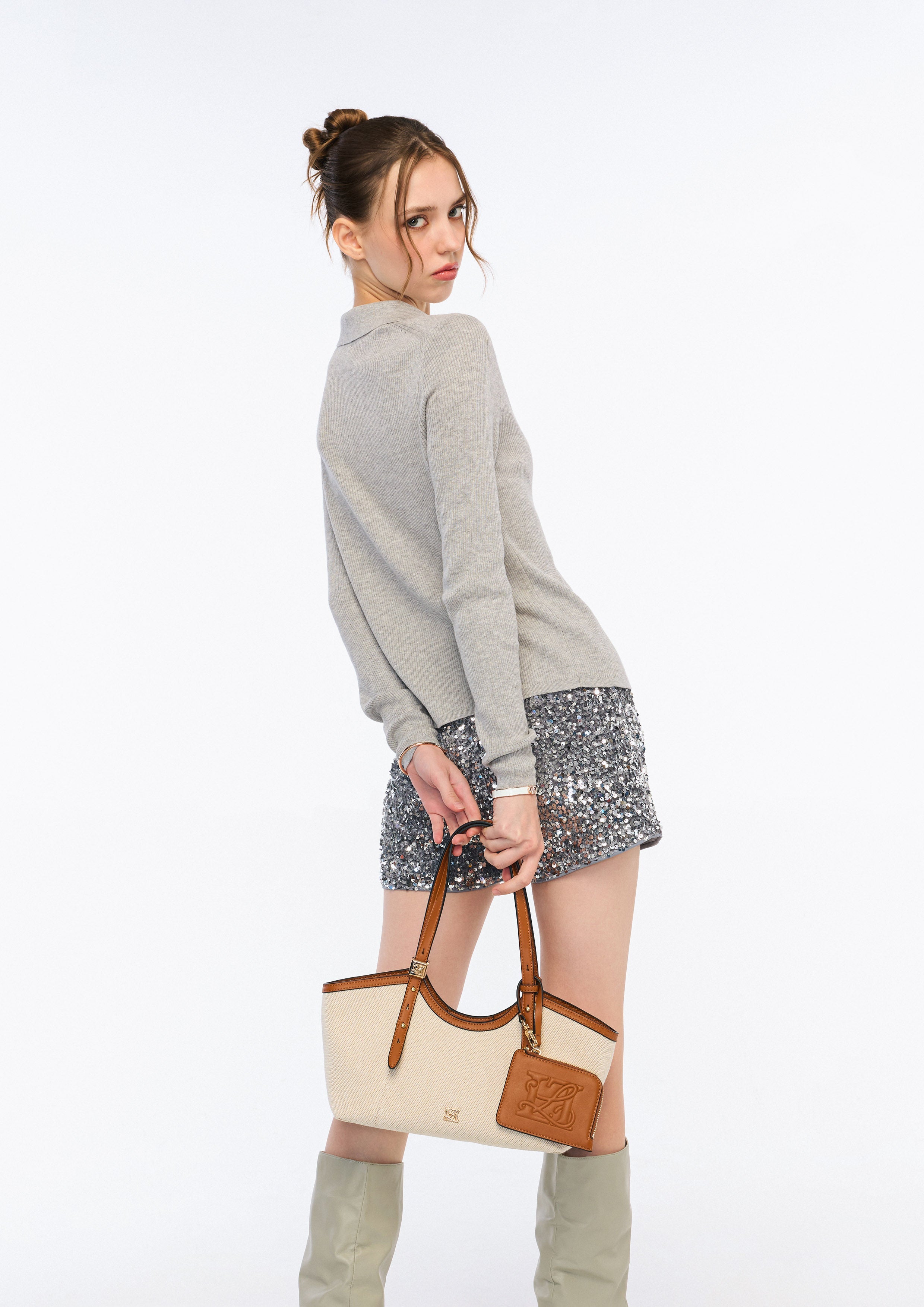 Pilar S Tote Bag - Beige