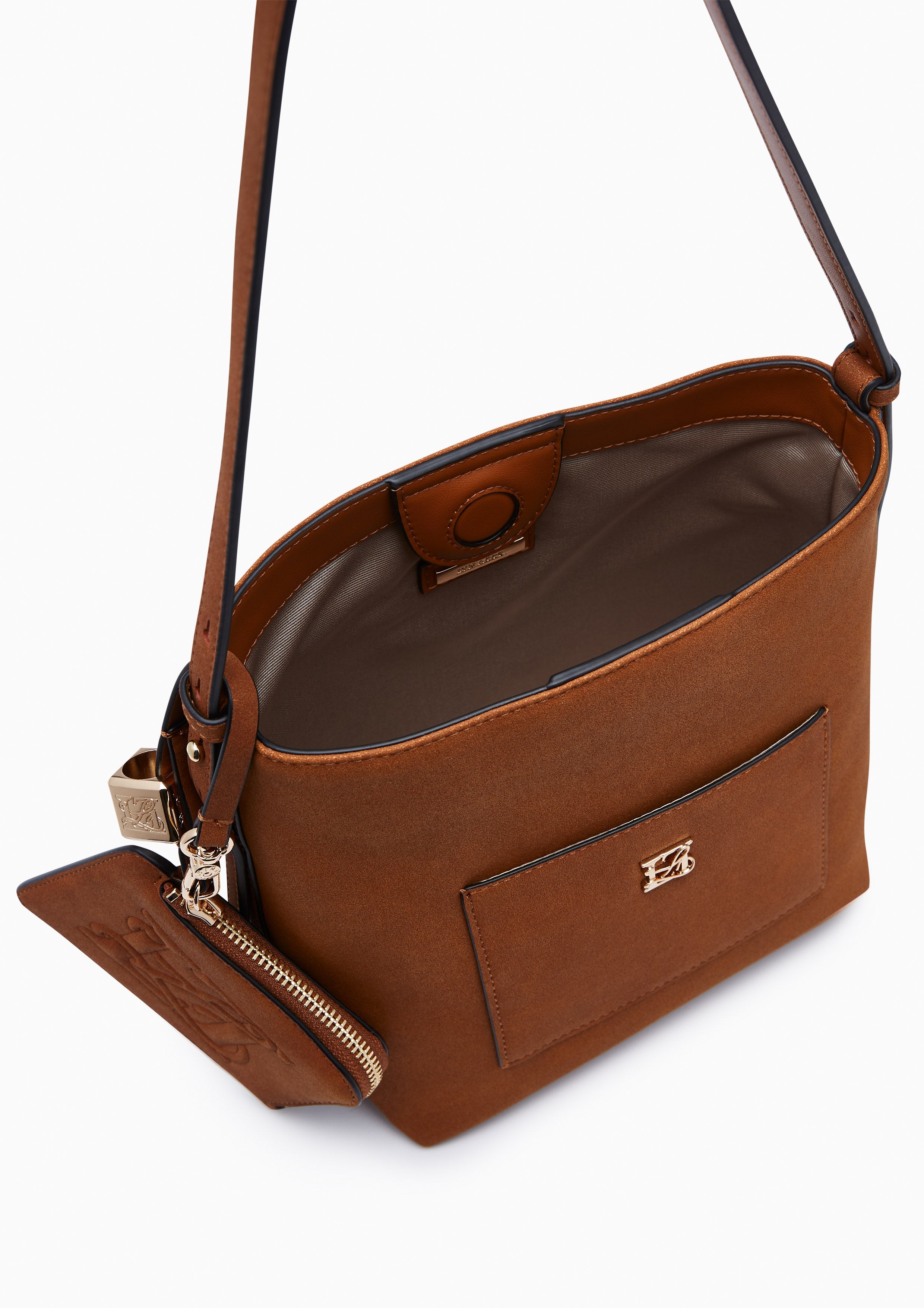 Pilar S Bucket Bag - Tan