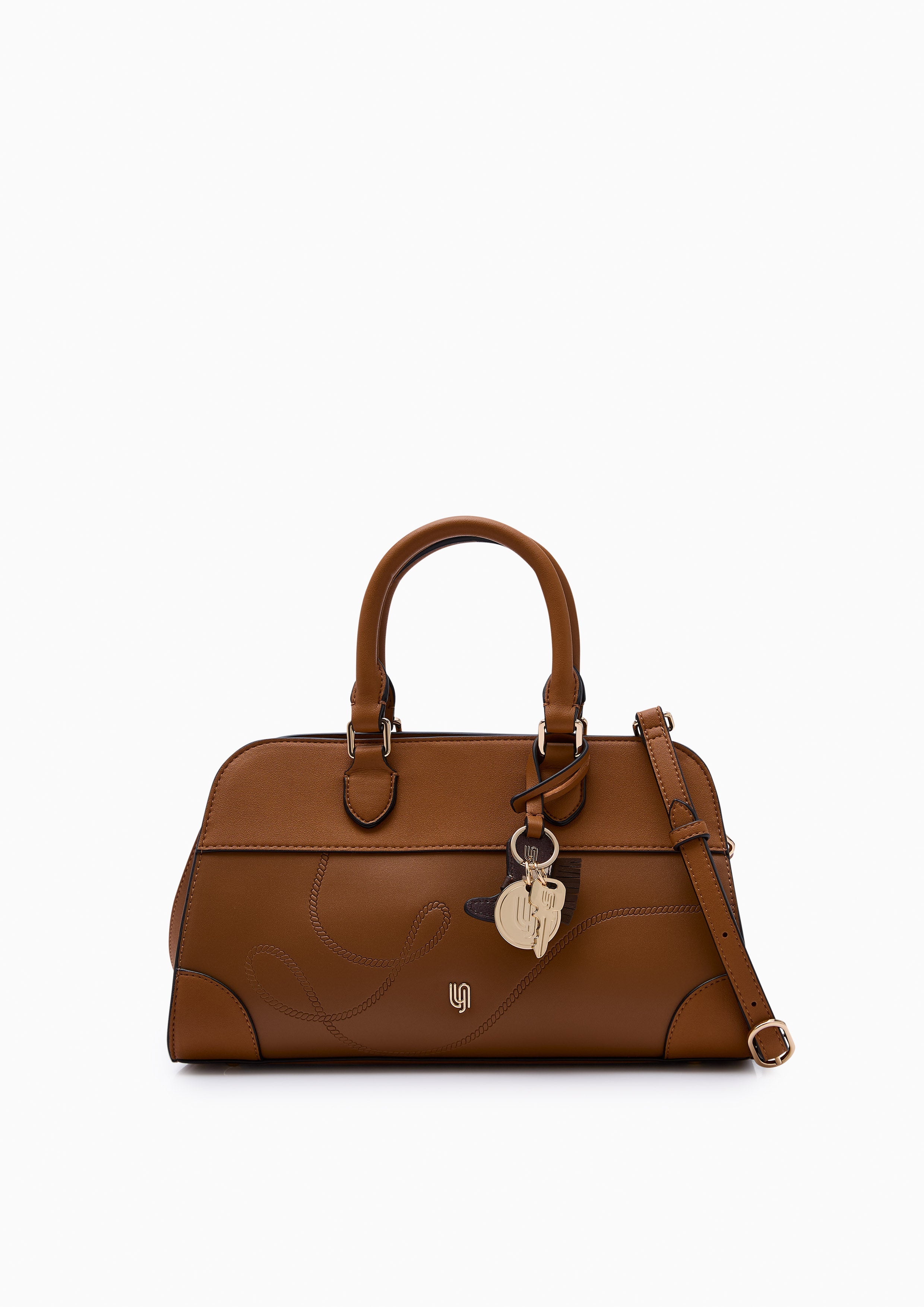 Arizonia Infinite Top Handle Handbag - Tan