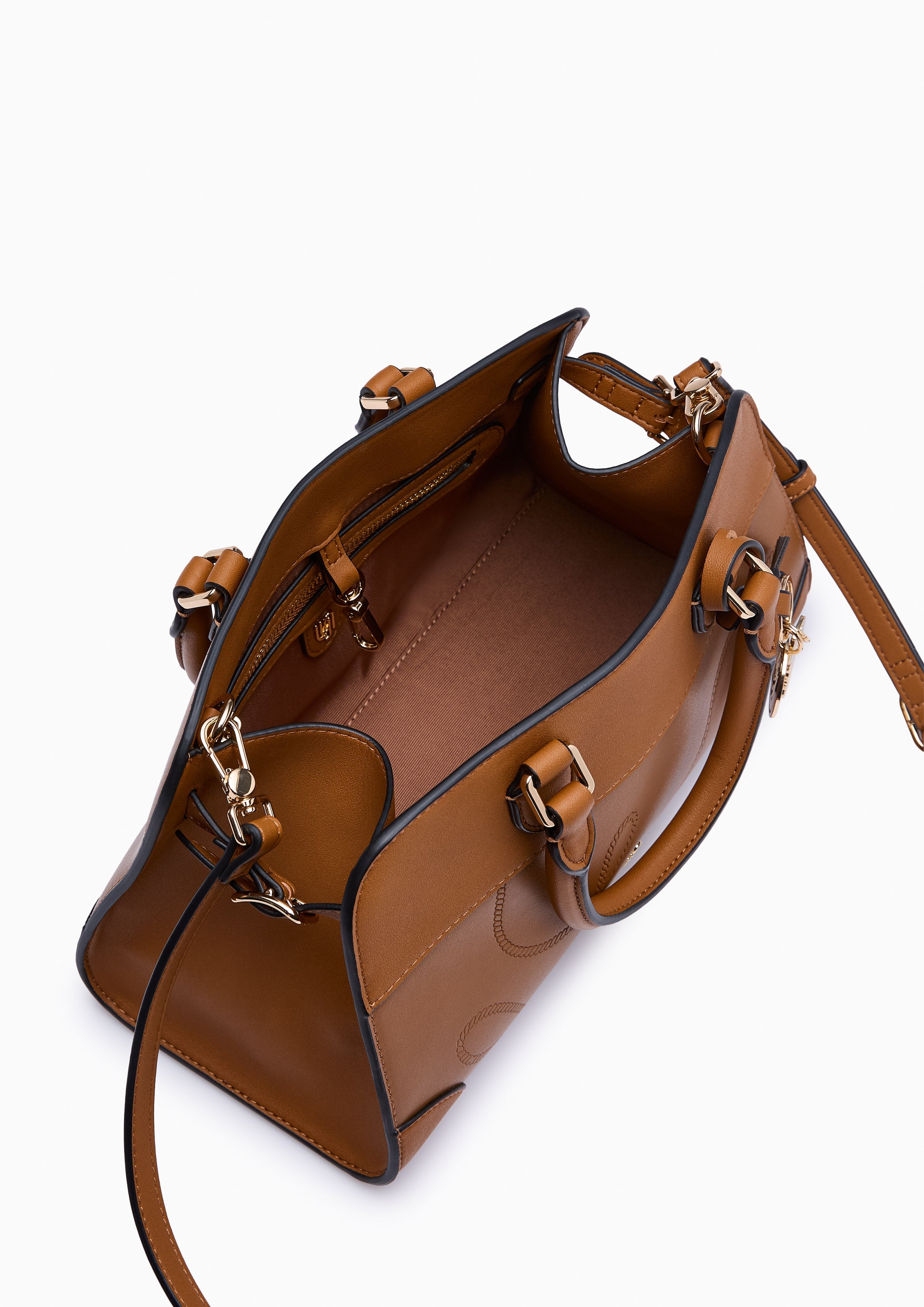 Arizonia Infinite Top Handle Handbag - Tan