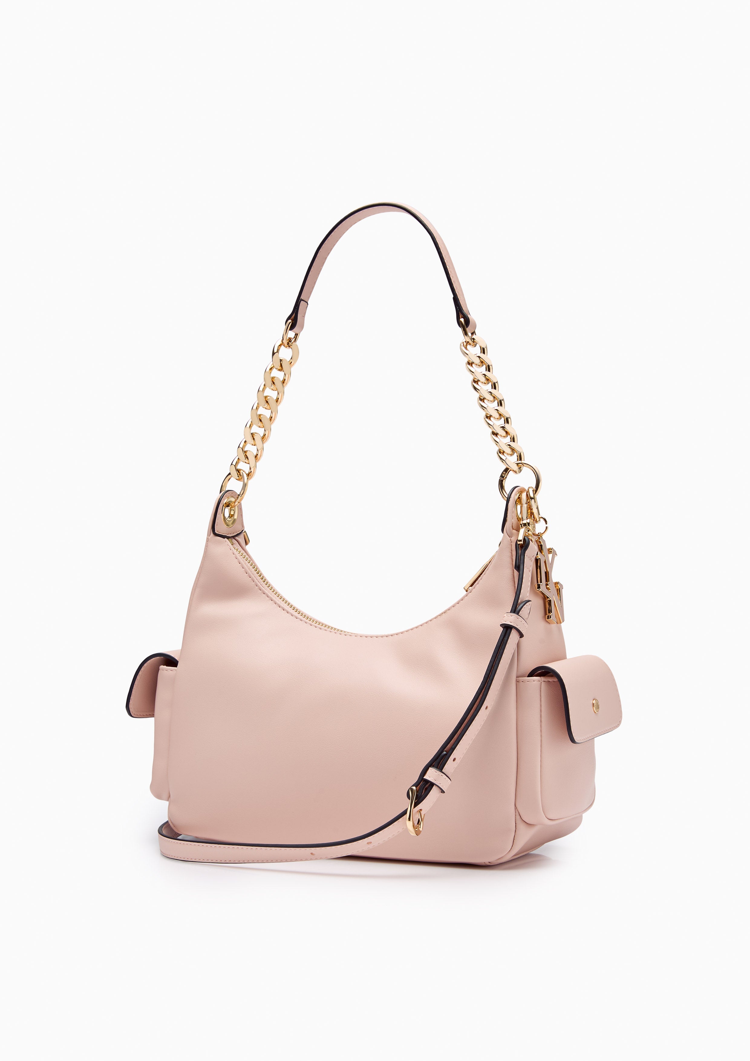 Renny M Shoulder Bag - Nude