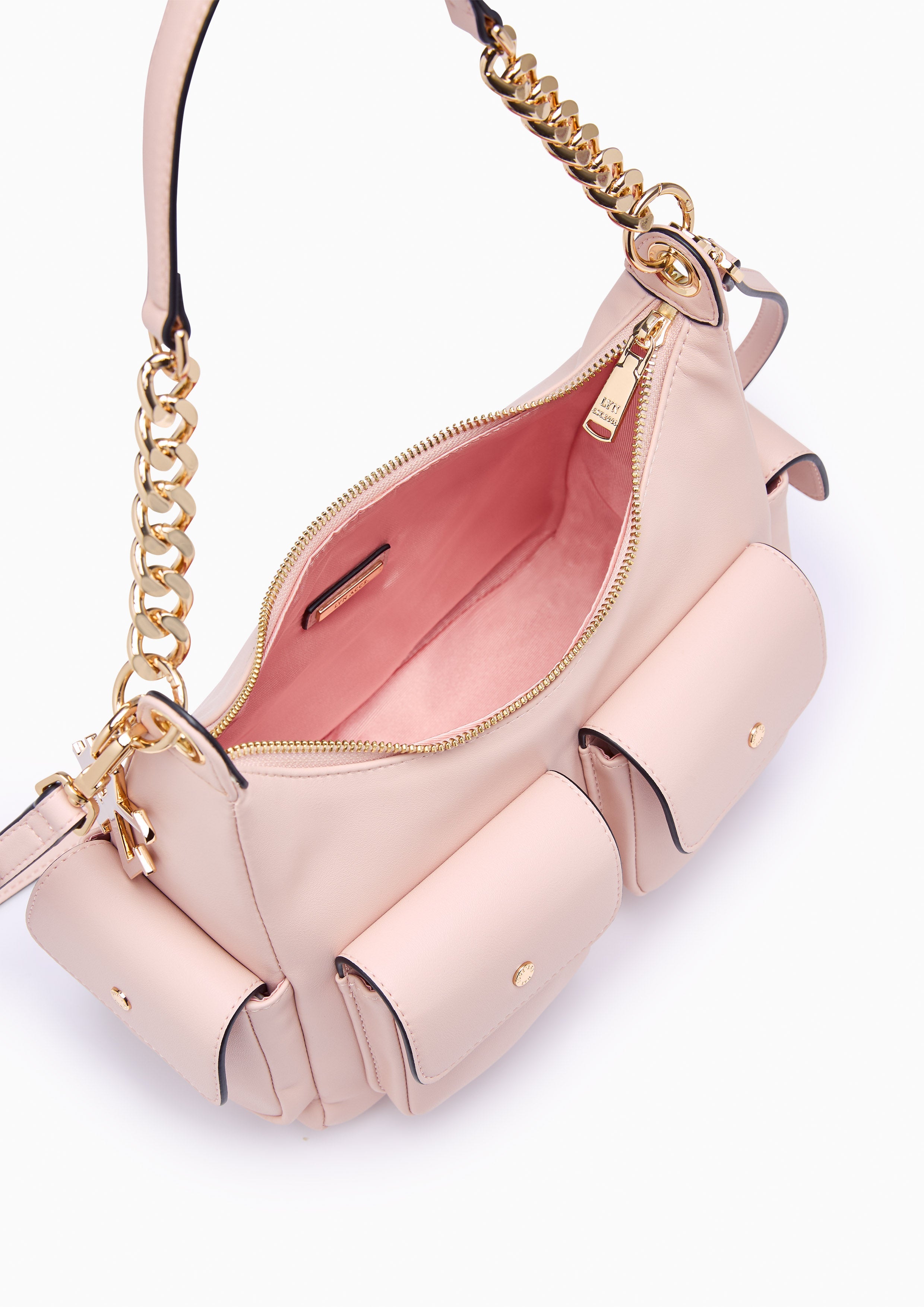 Renny M Shoulder Bag - Nude