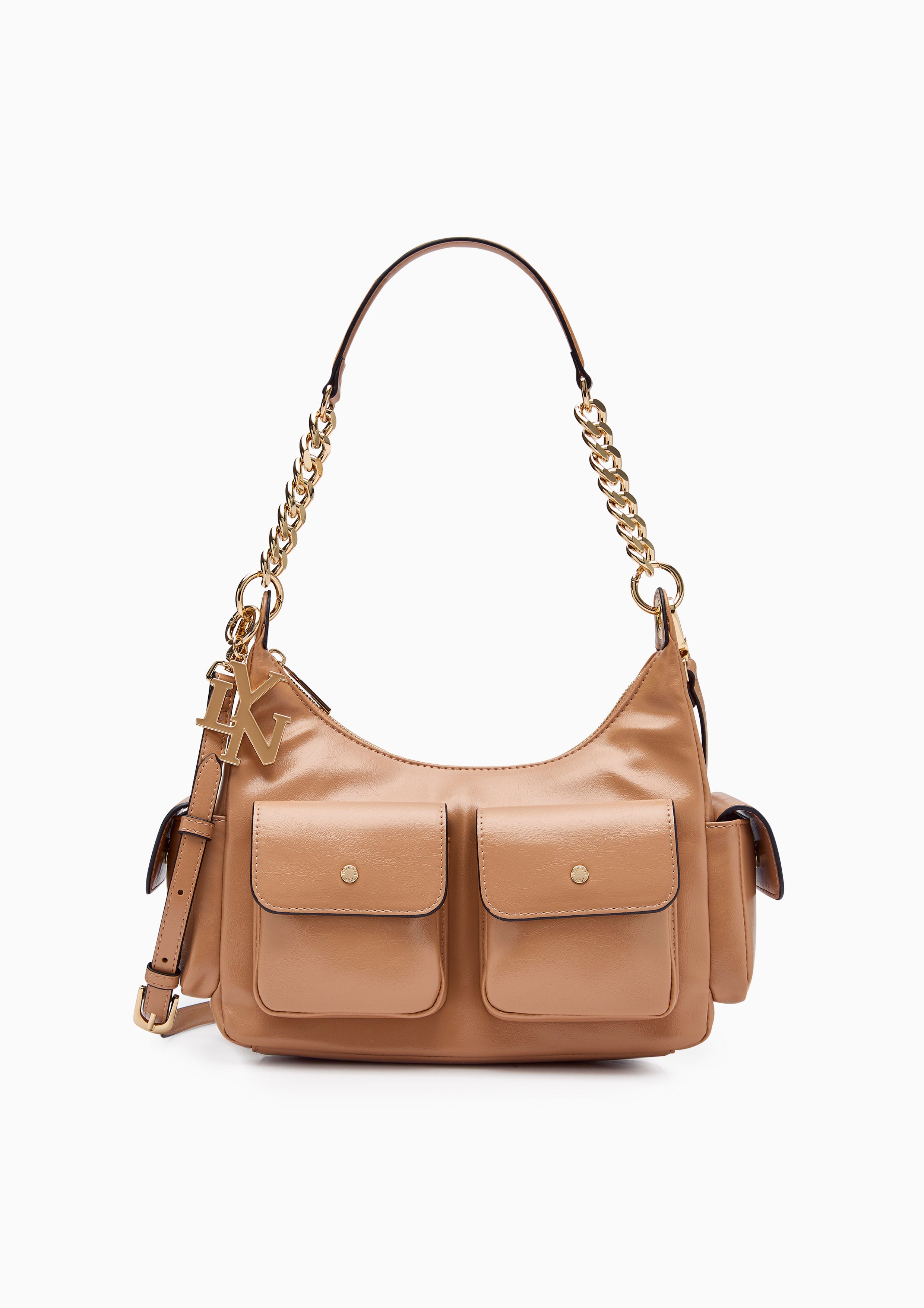 Renny M Shoulder Bag - Tan
