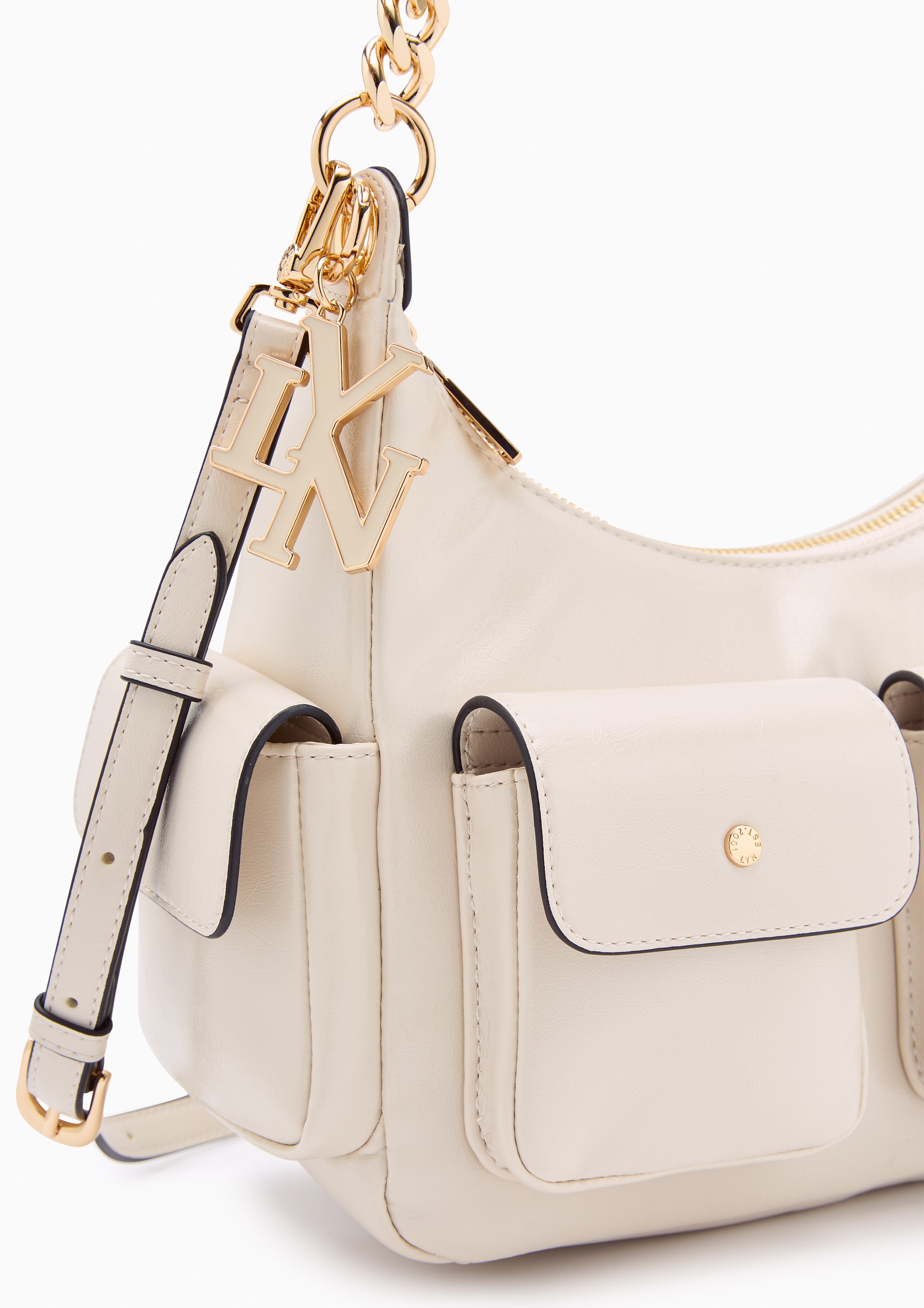 Renny M Shoulder Bag - Ivory