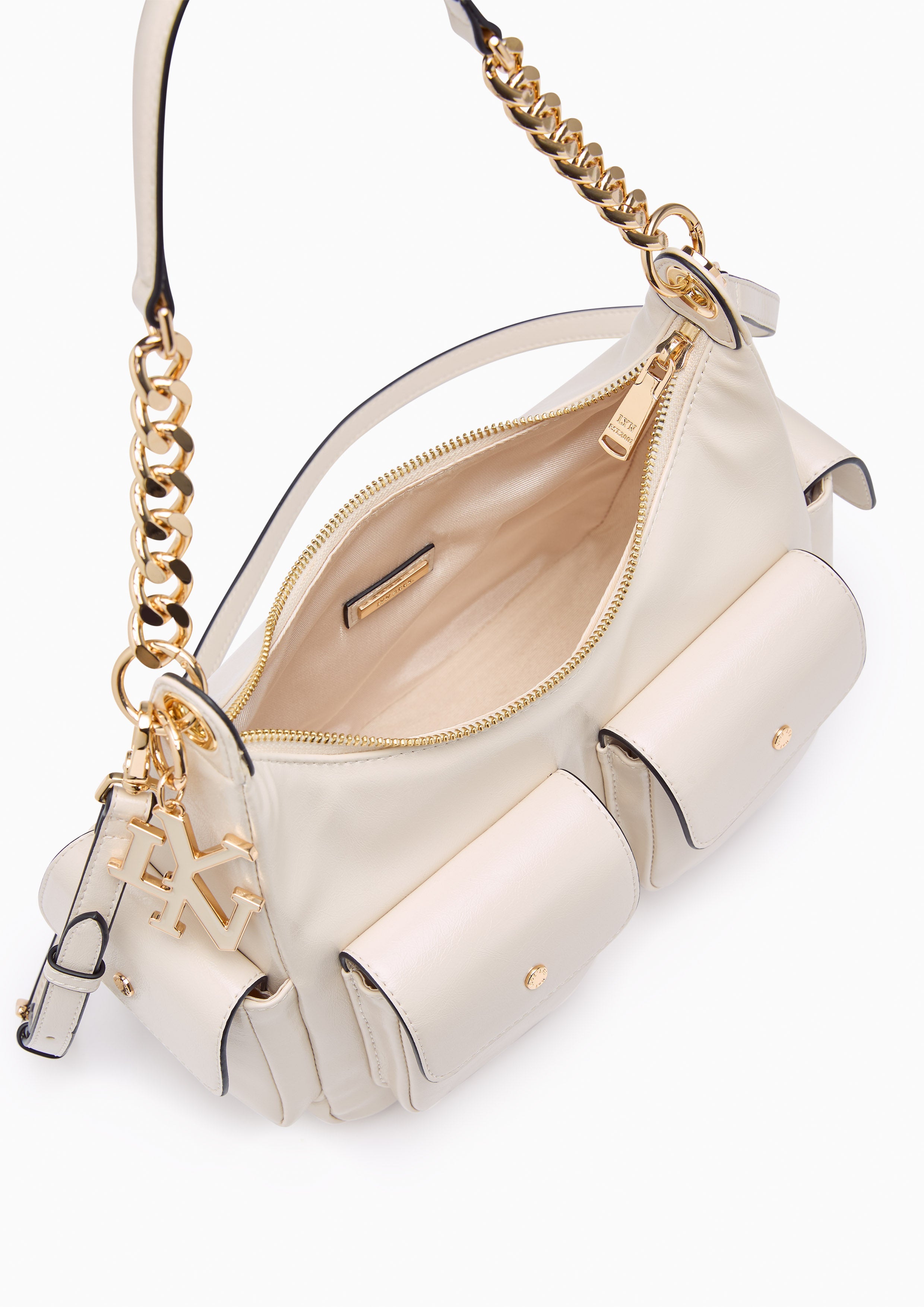 Renny M Shoulder Bag - Ivory