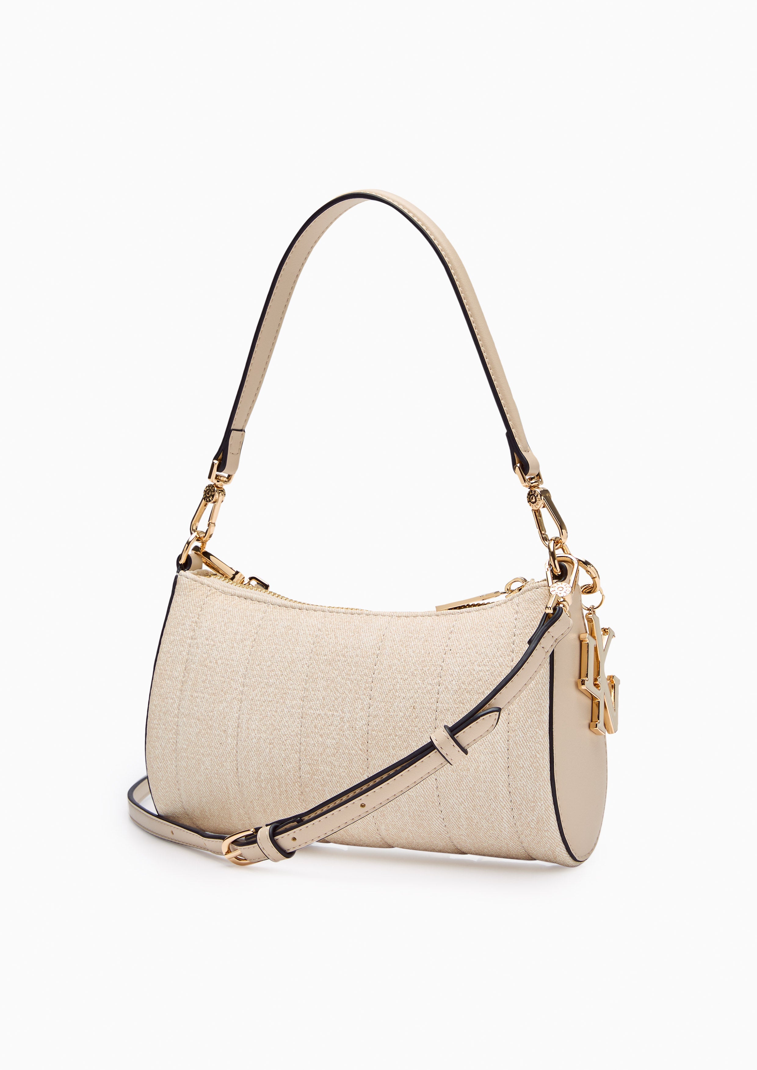 Renny S Shoulder Bag - Light Beige