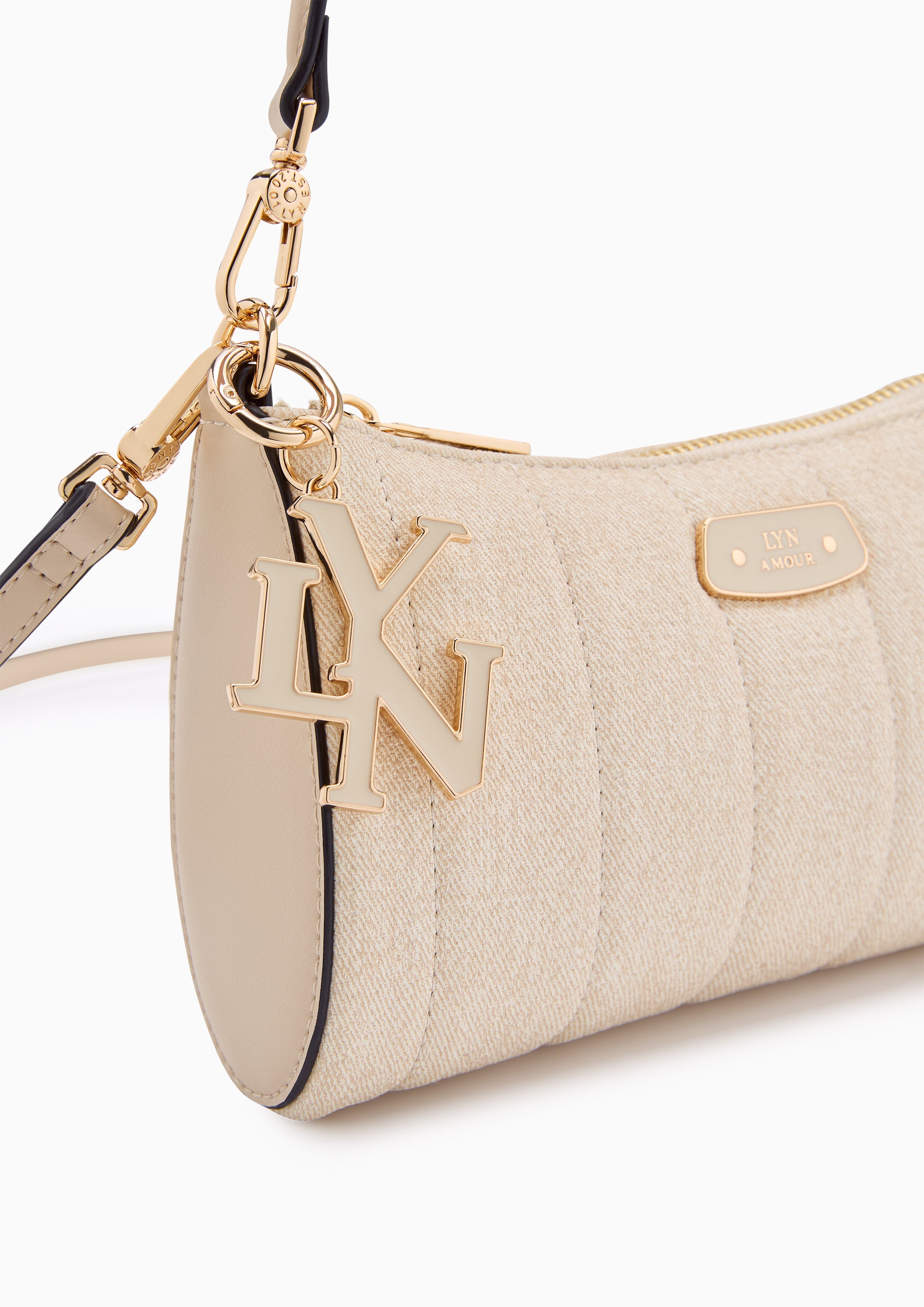 Renny S Shoulder Bag - Light Beige