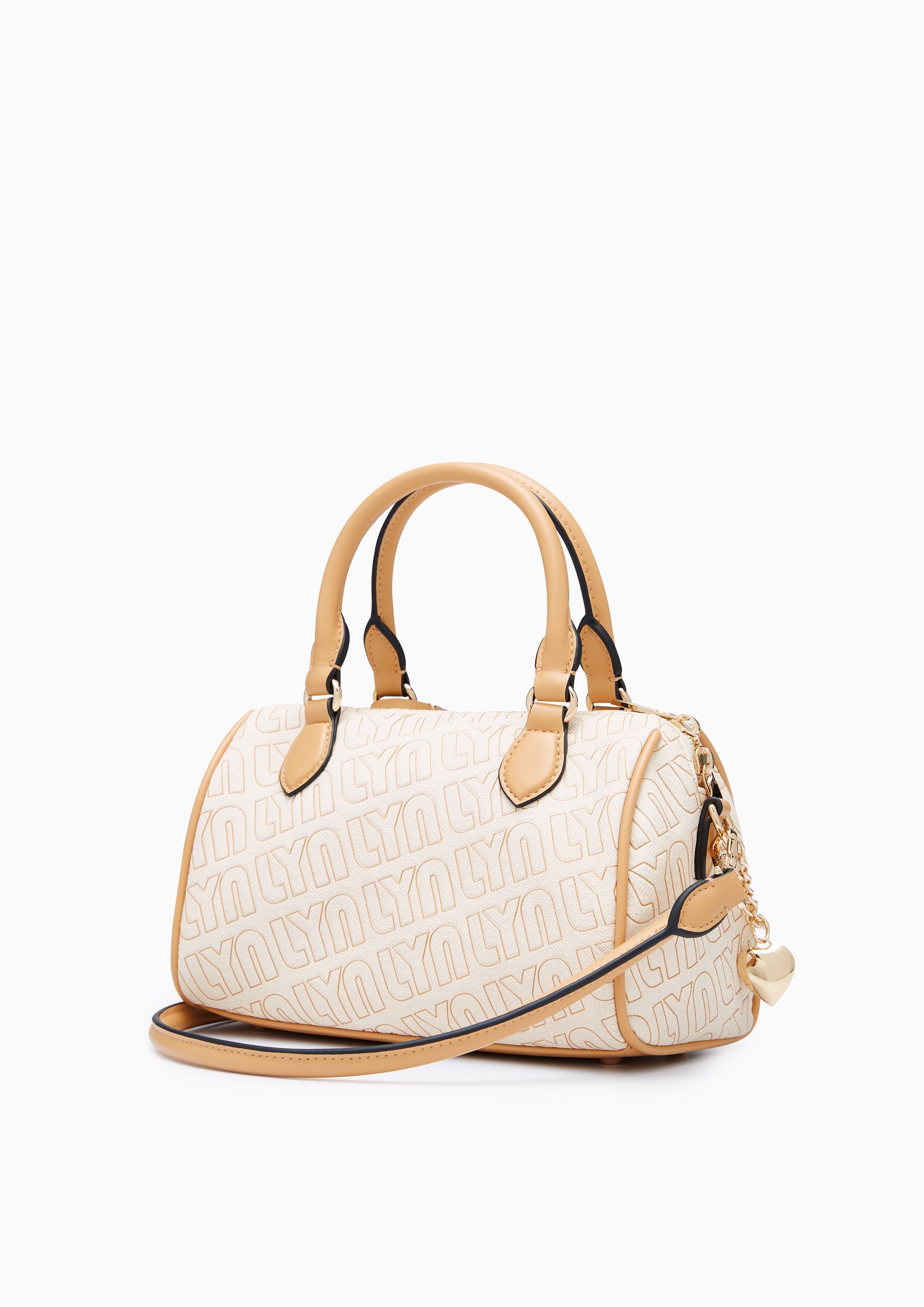 Tinashe S Crossbody Bag - Light Printed Beige