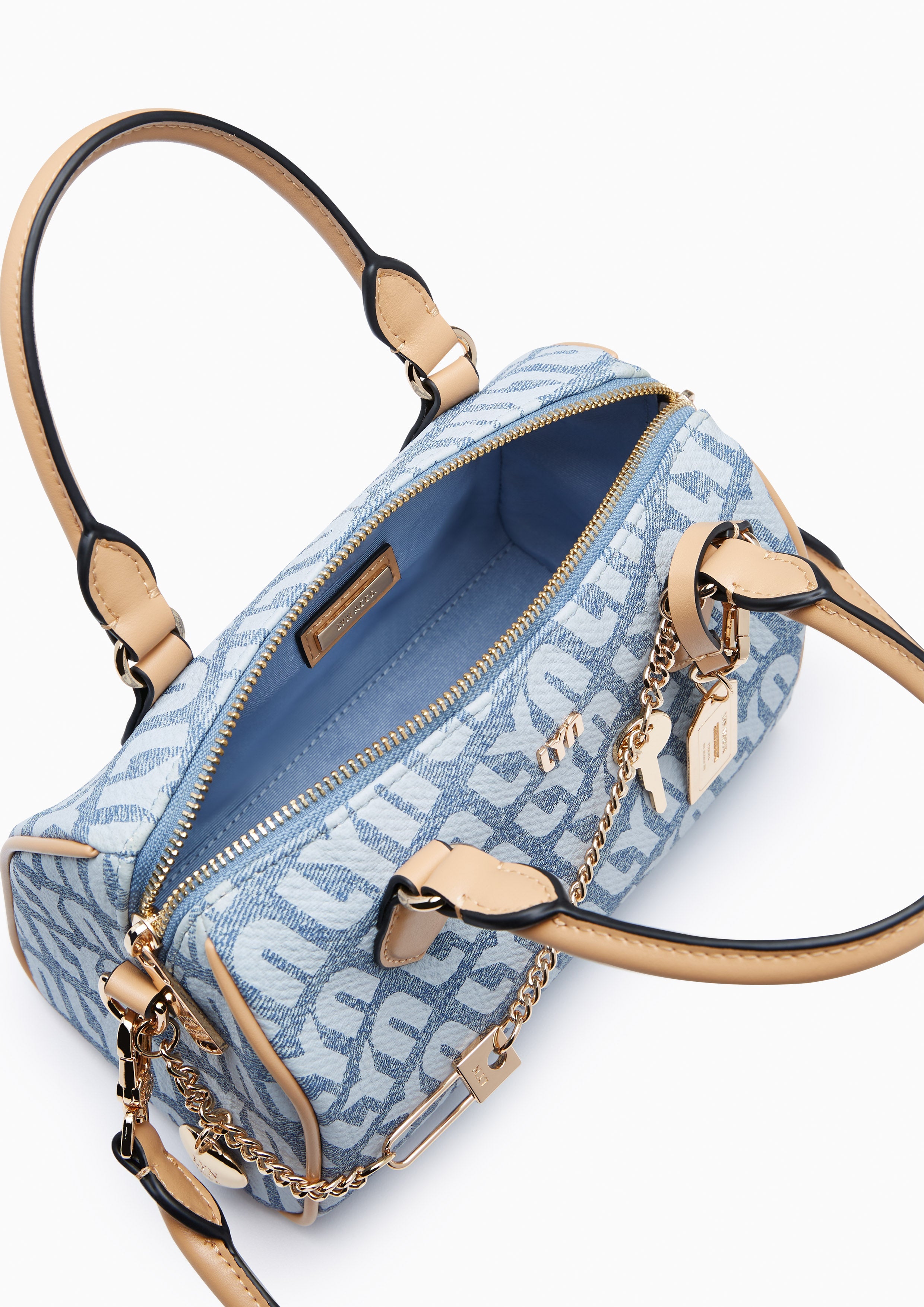 Tinashe S Crossbody Bag - Printed Blue Variation 2