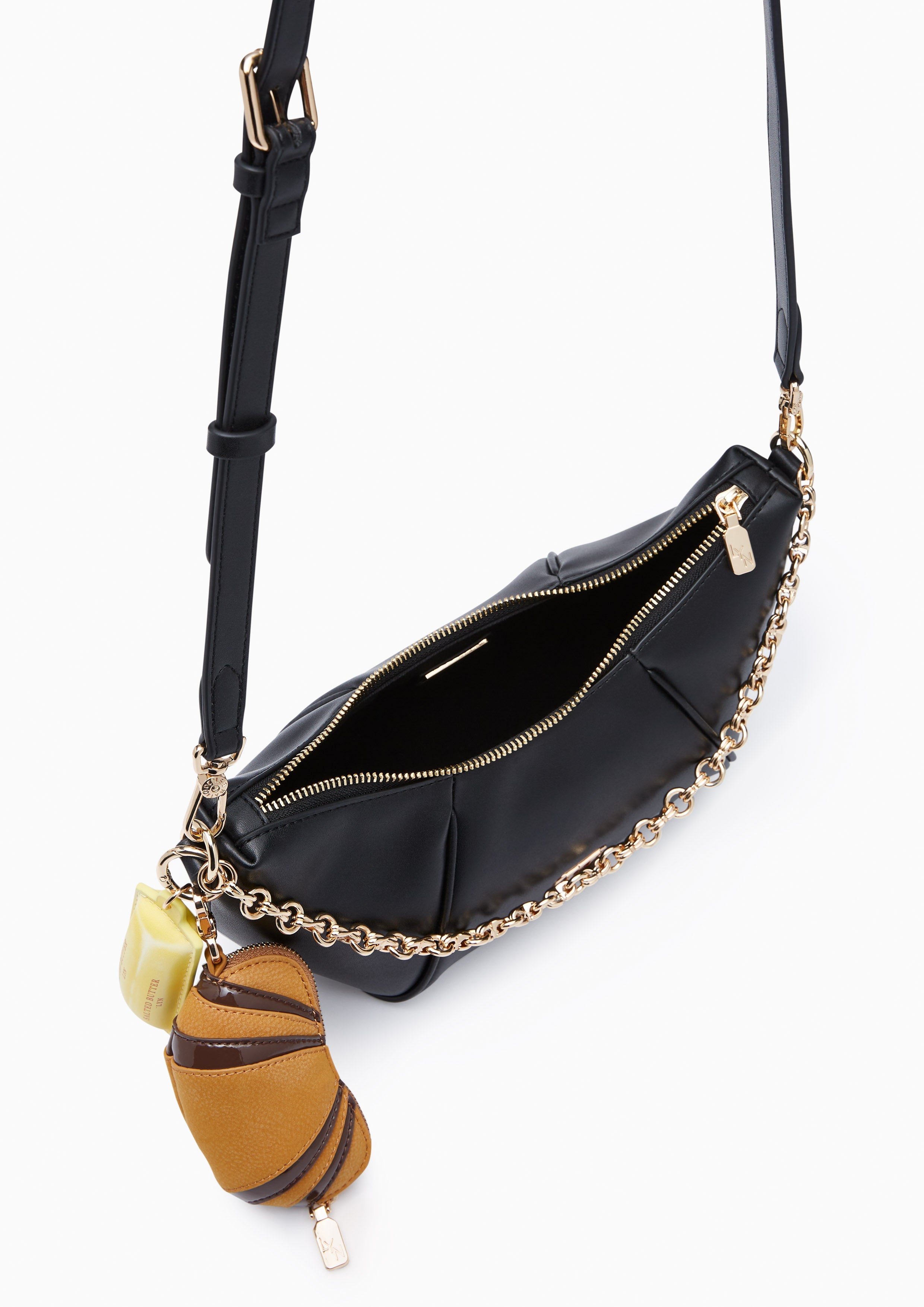 Shi-O Crossbody Bag - Black