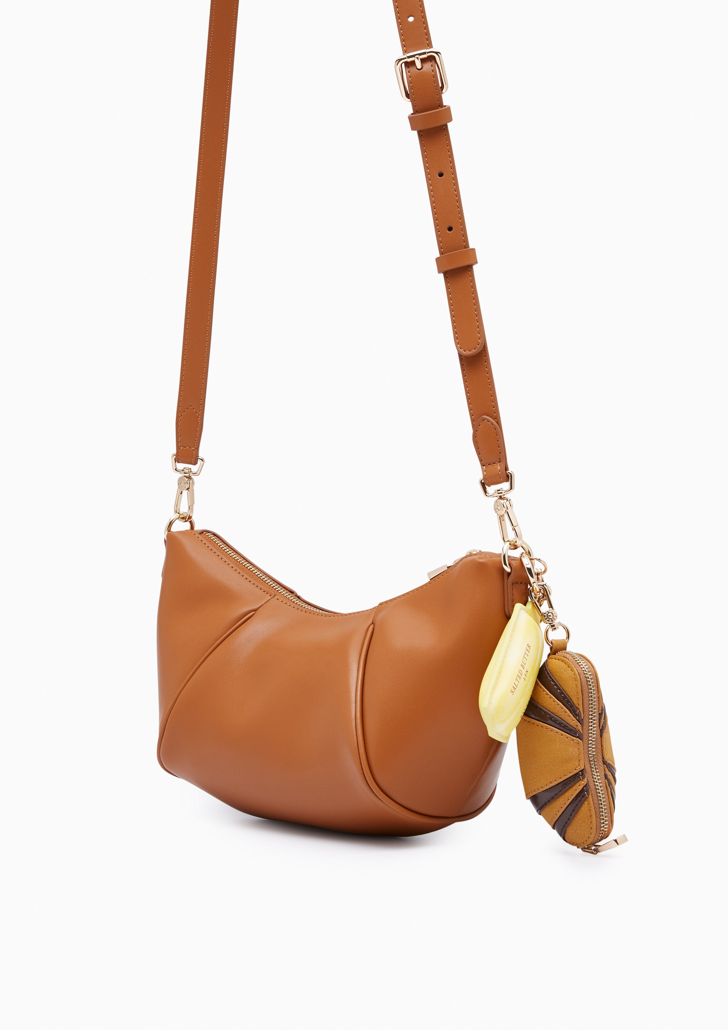 Shi-O Crossbody Bag - Brown