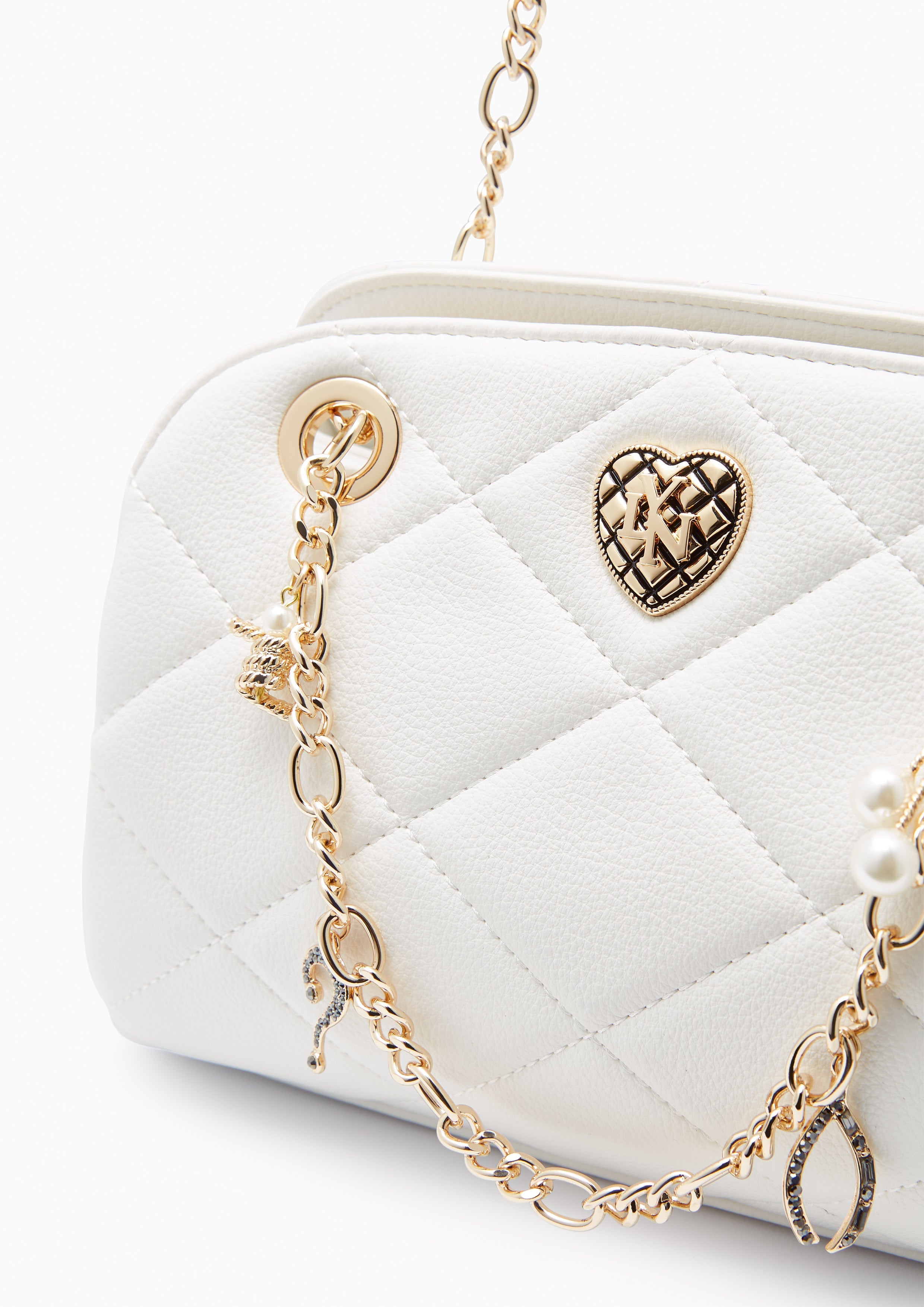 Casey Mini Shoulder Bag - White