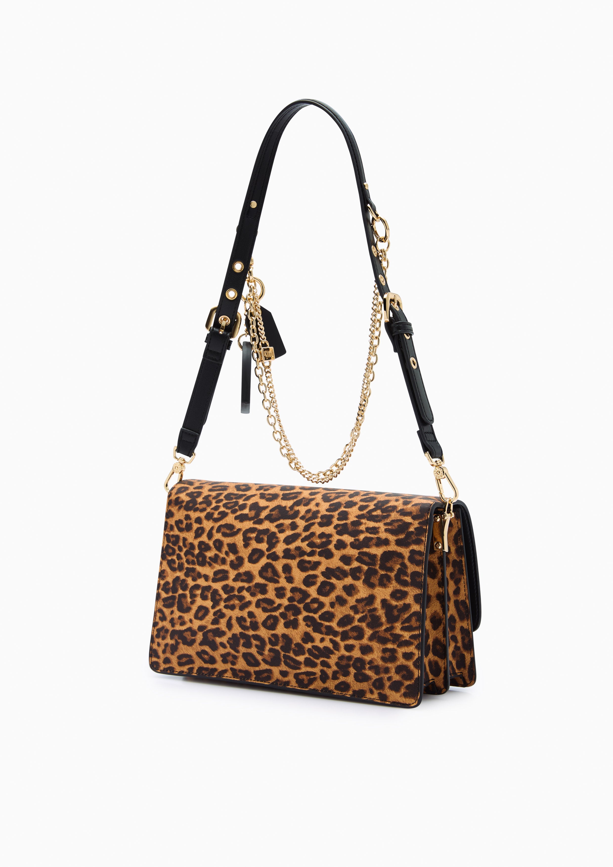 Mabel M Shoulder Bag - Leopard