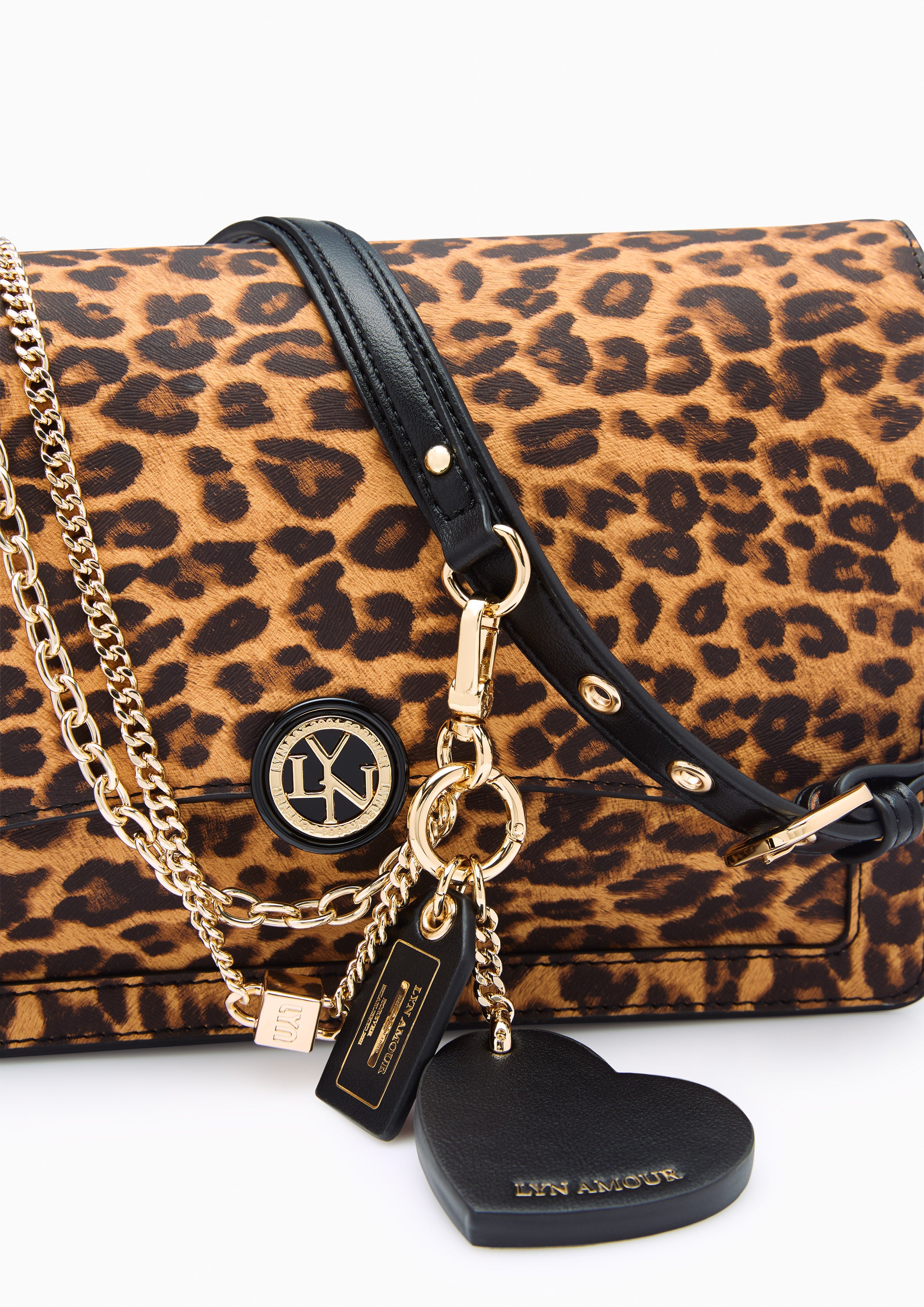 Mabel M Shoulder Bag - Leopard
