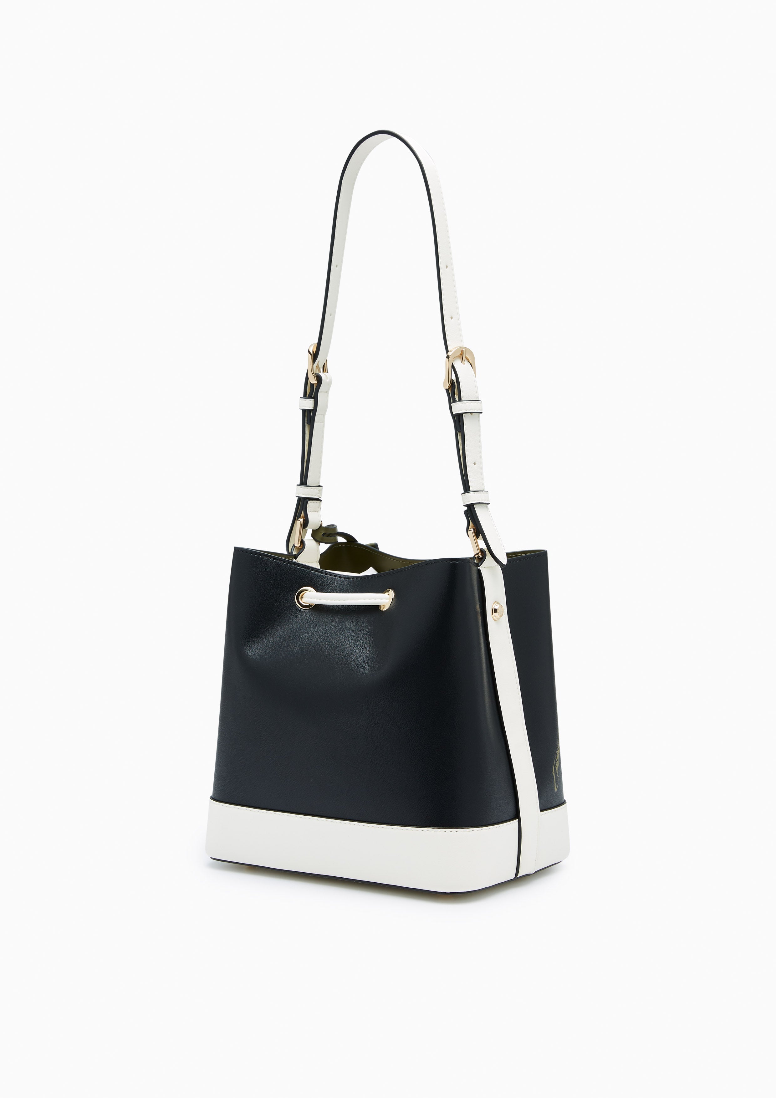 Re-Edit Mustang M Bucket Bag - Black