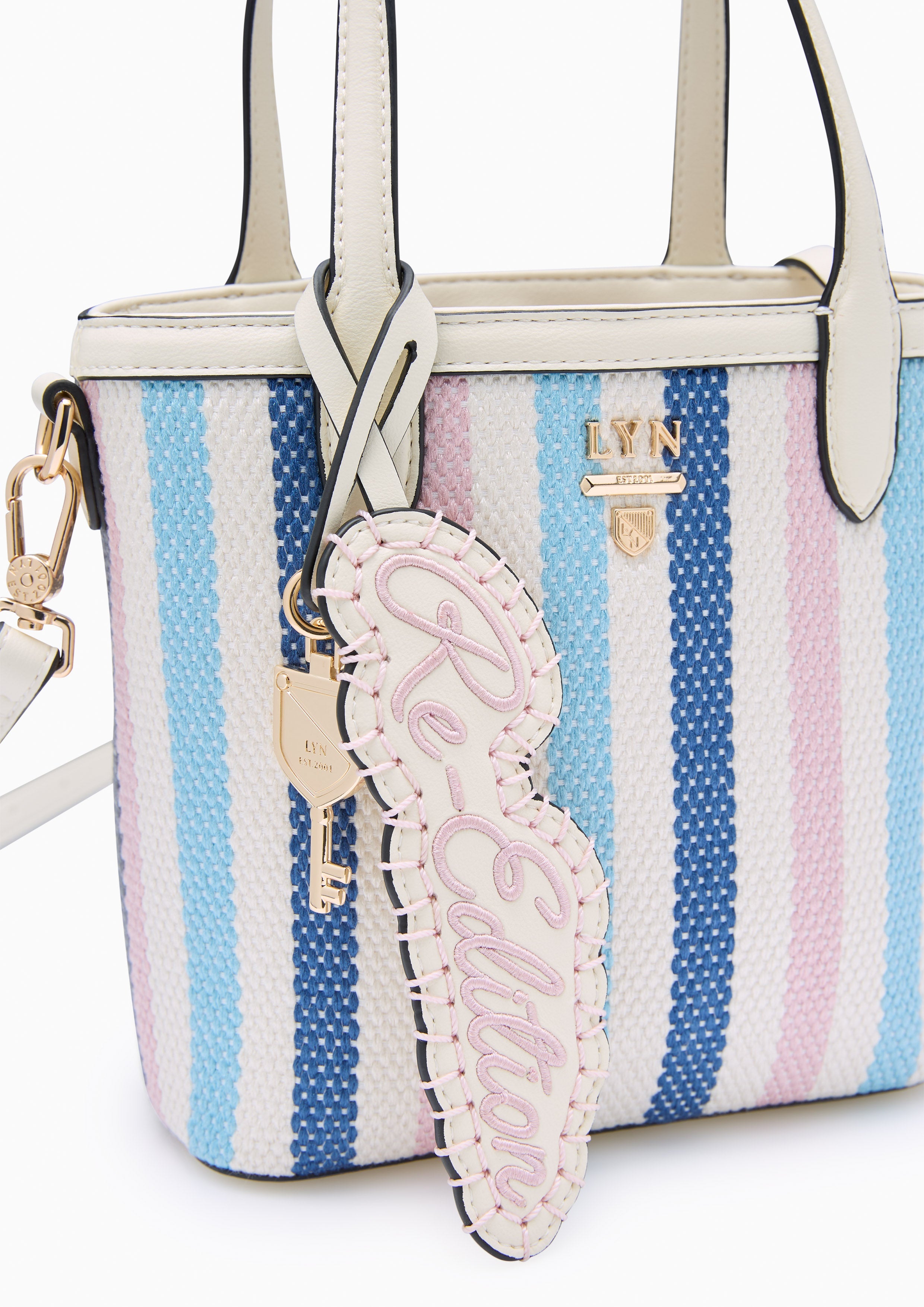 Re-Edit Holiday Mini Tote Bag - Ivory