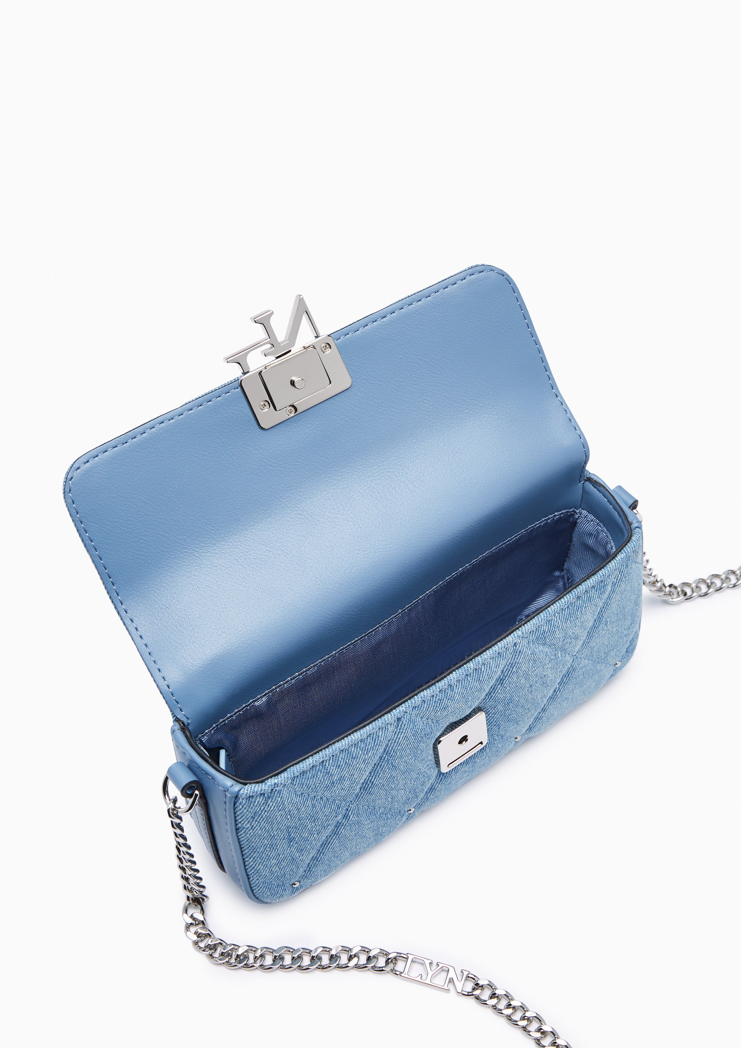 Rexha Denim Crossbody Bag - Blue Variation 2