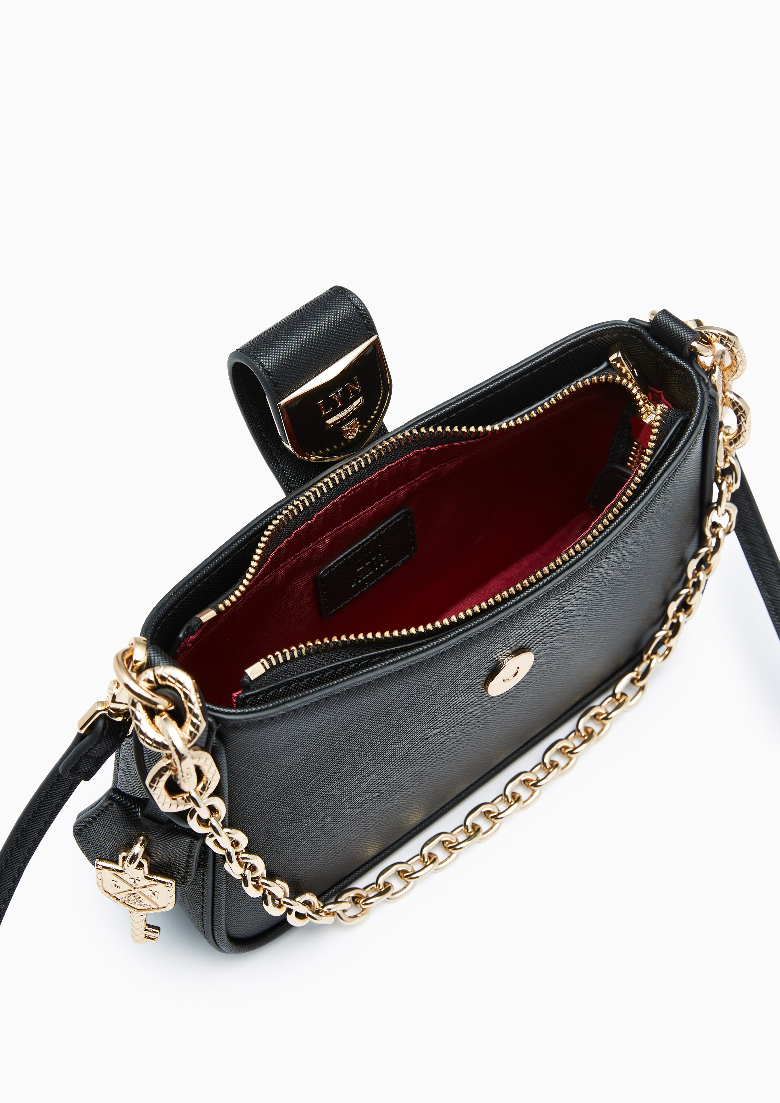 Re-Edit Casia Athella Shoulder Bag - Black
