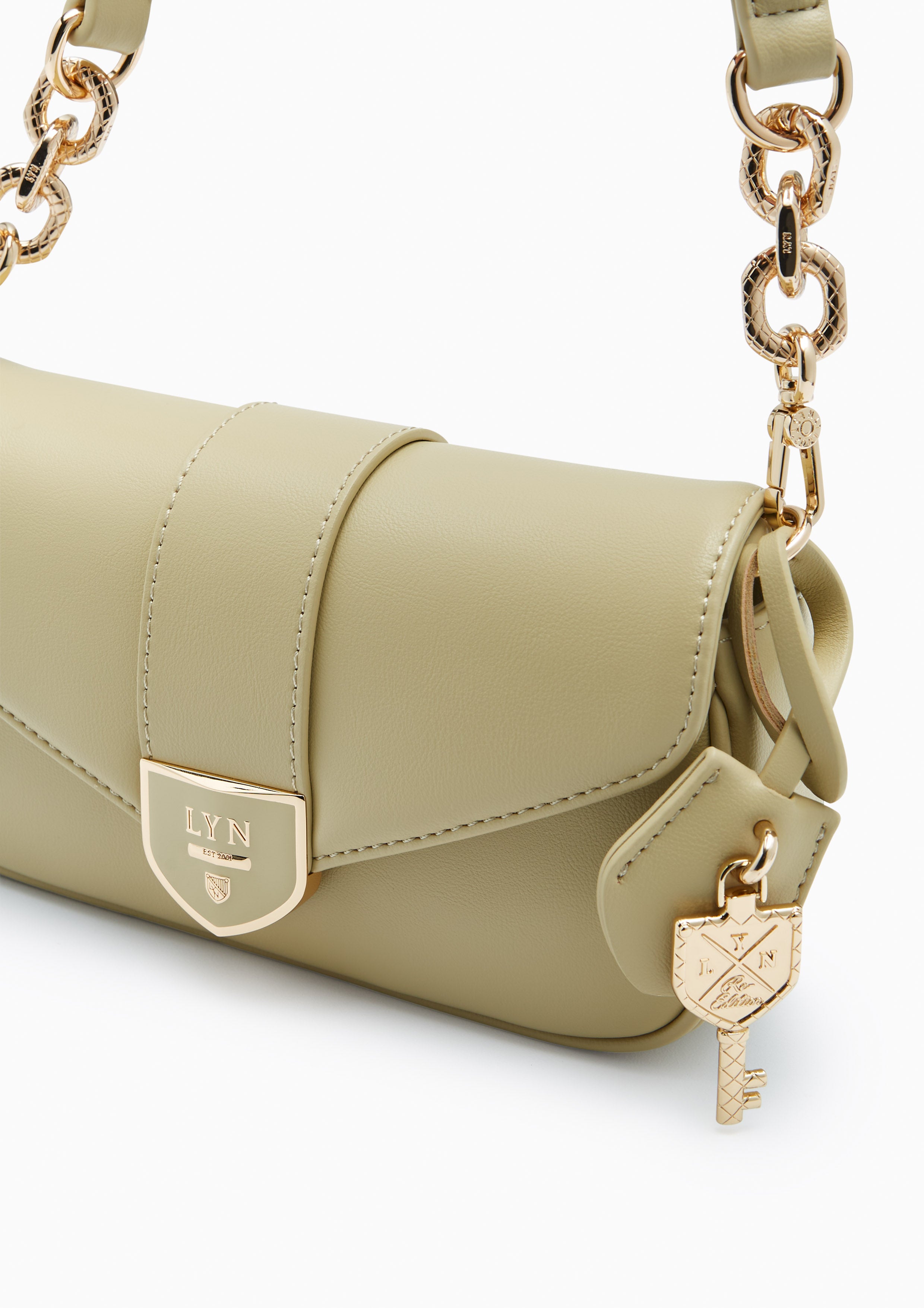 Re- Edit Casia Mini Crossbody Bag - Light Green