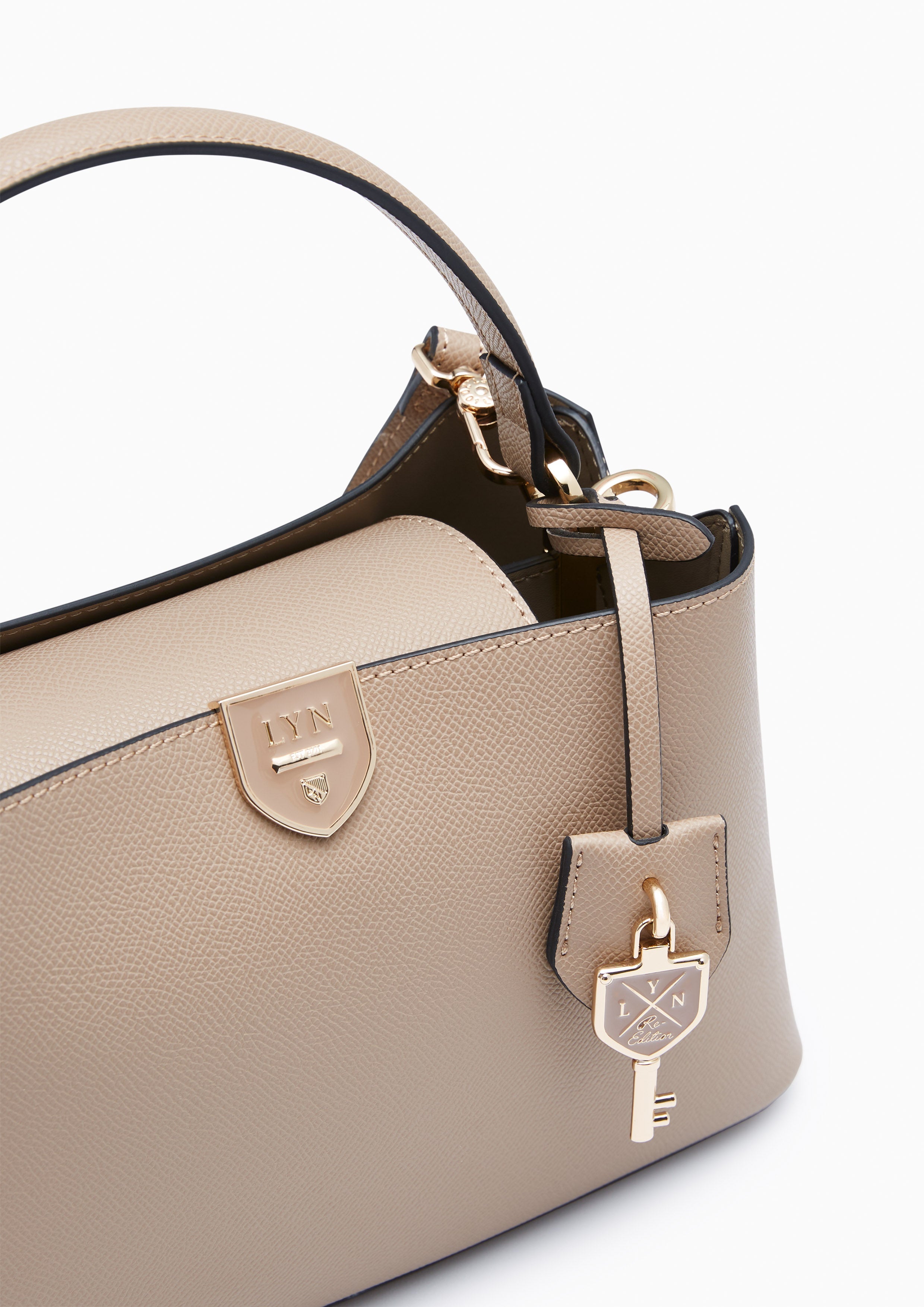 Re-Edit Amanti Top M Handbag - Taupe