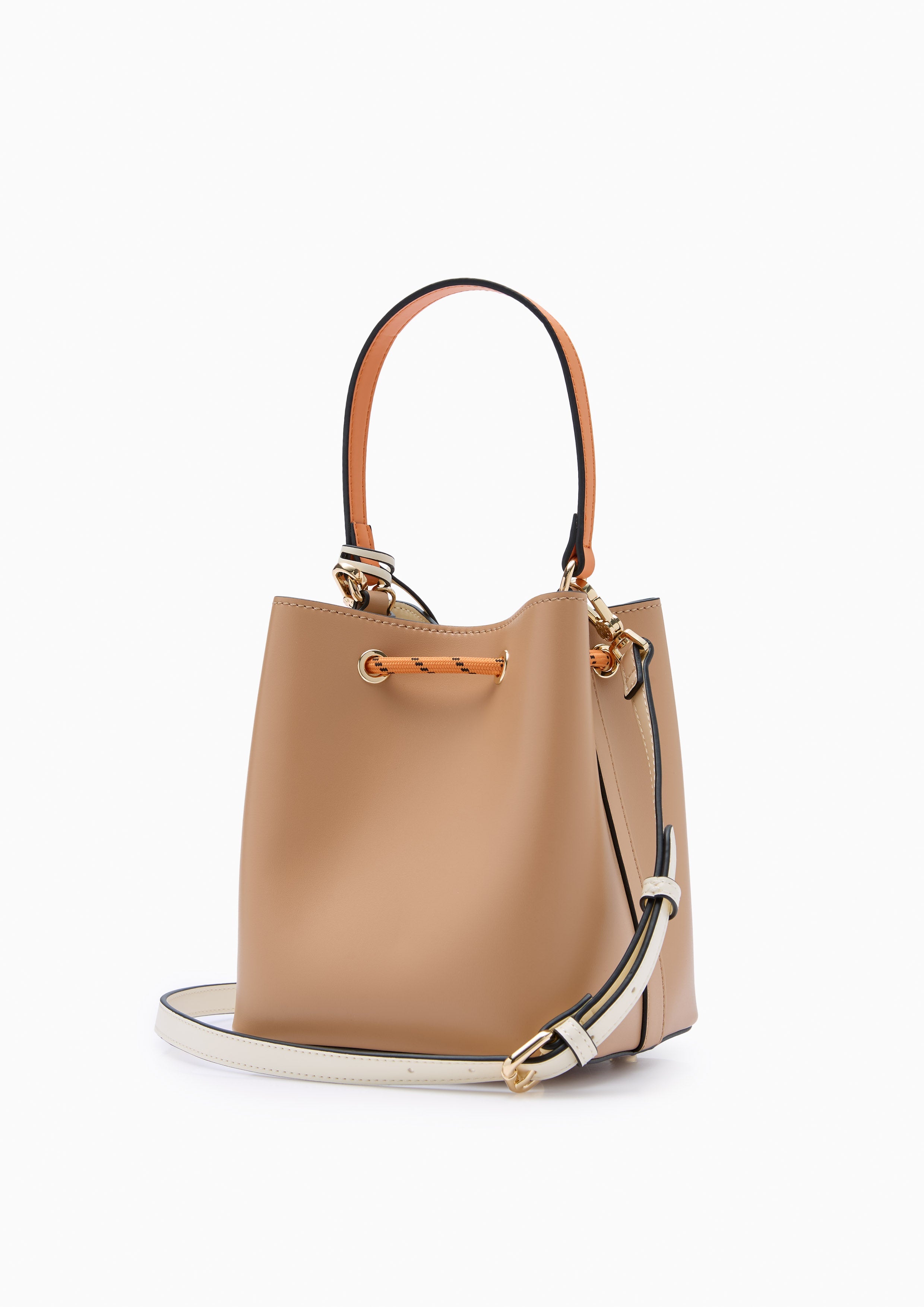 Re-Edit Explore Carina S Bucket Bag - Beige