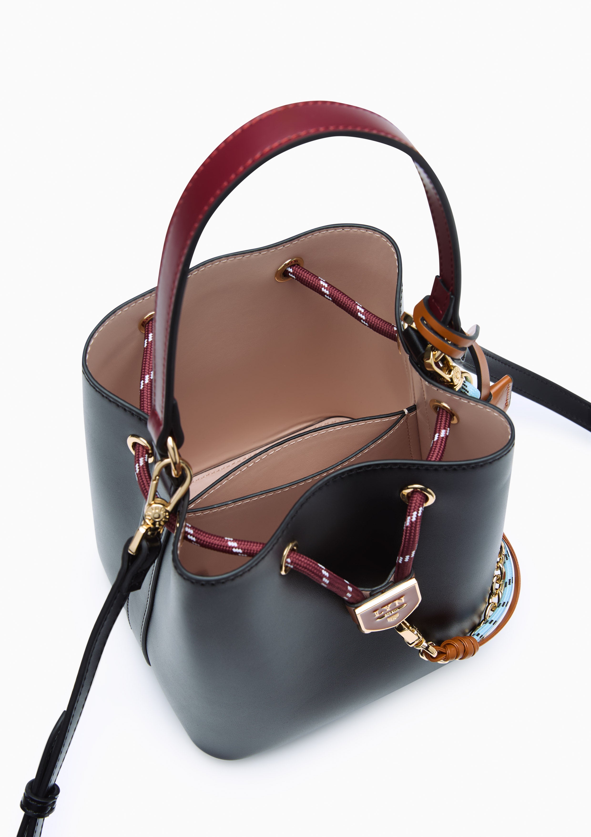 Re-Edit Explore Carina S Bucket Bag - Black