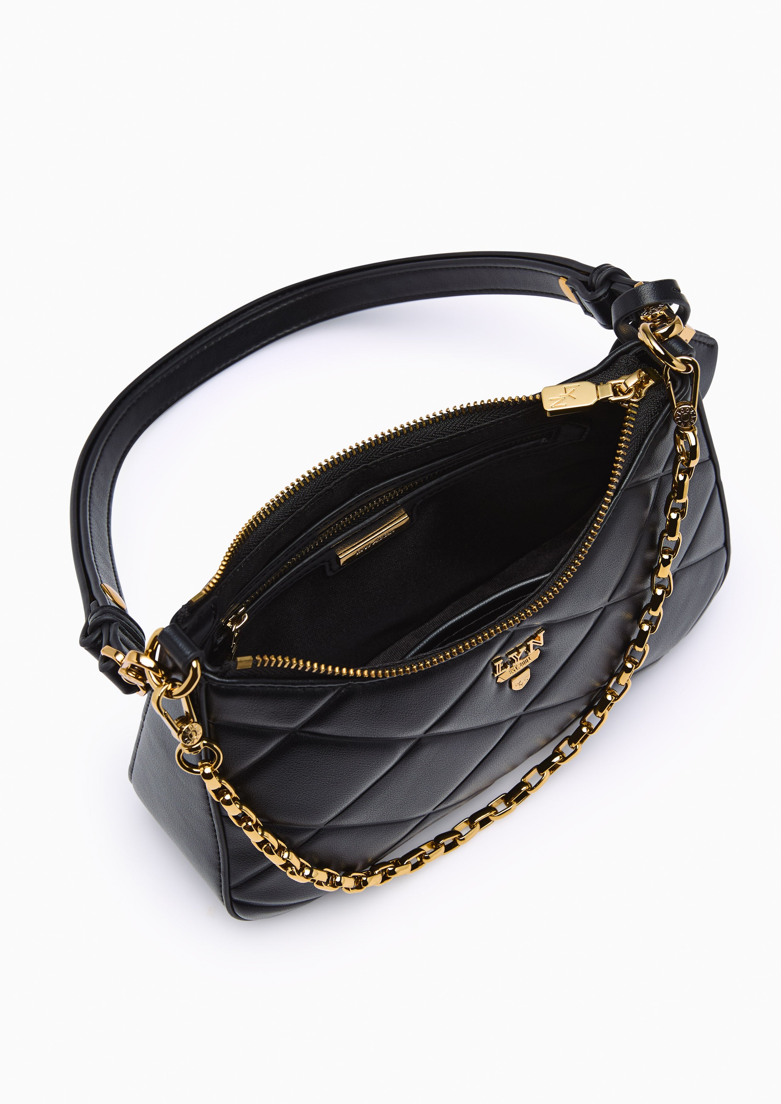 Re-Edit Rosee Emb S Shoulder Bag - Black