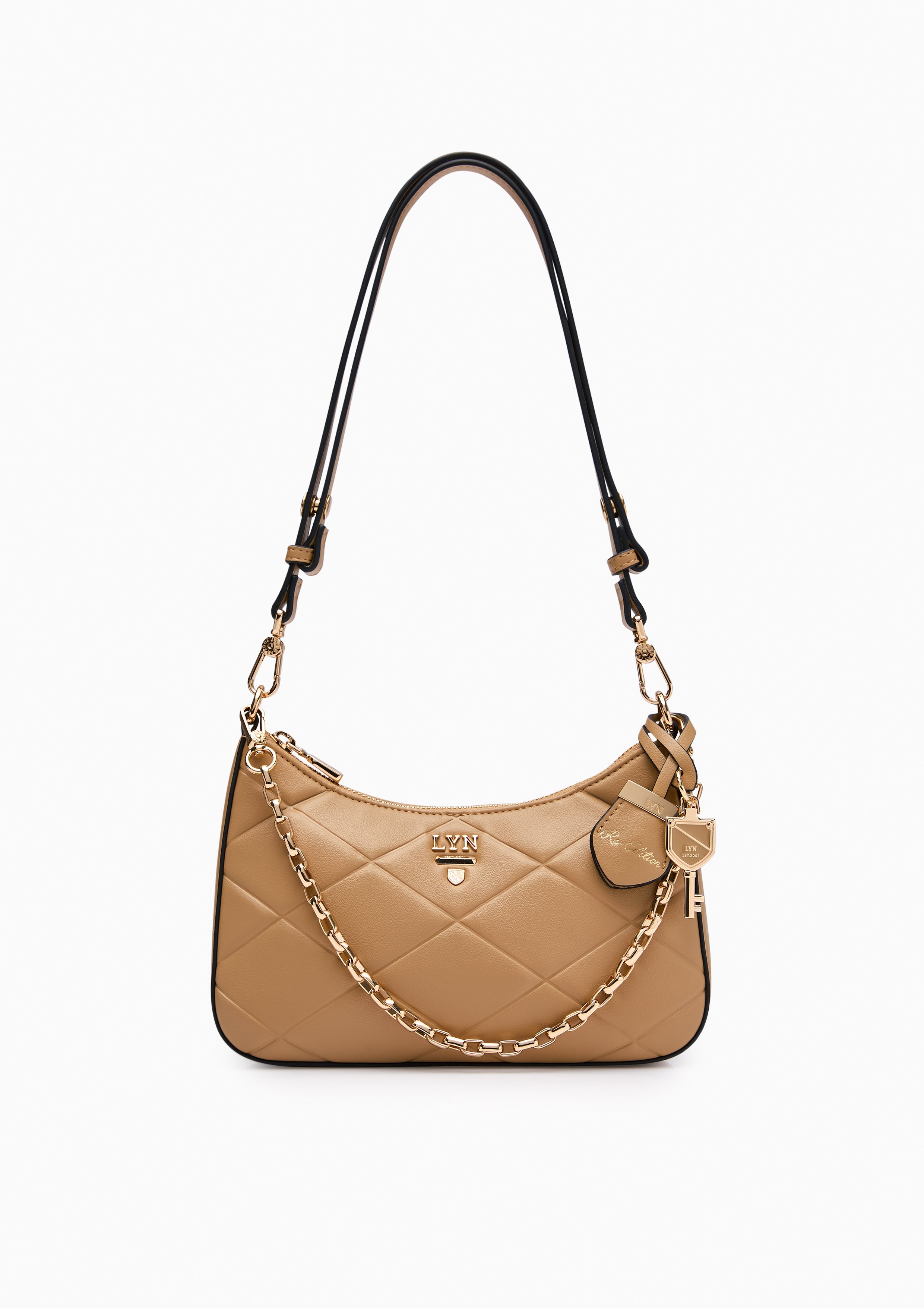 Re-Edit Rosee Emb S Shoulder Bag - Brown