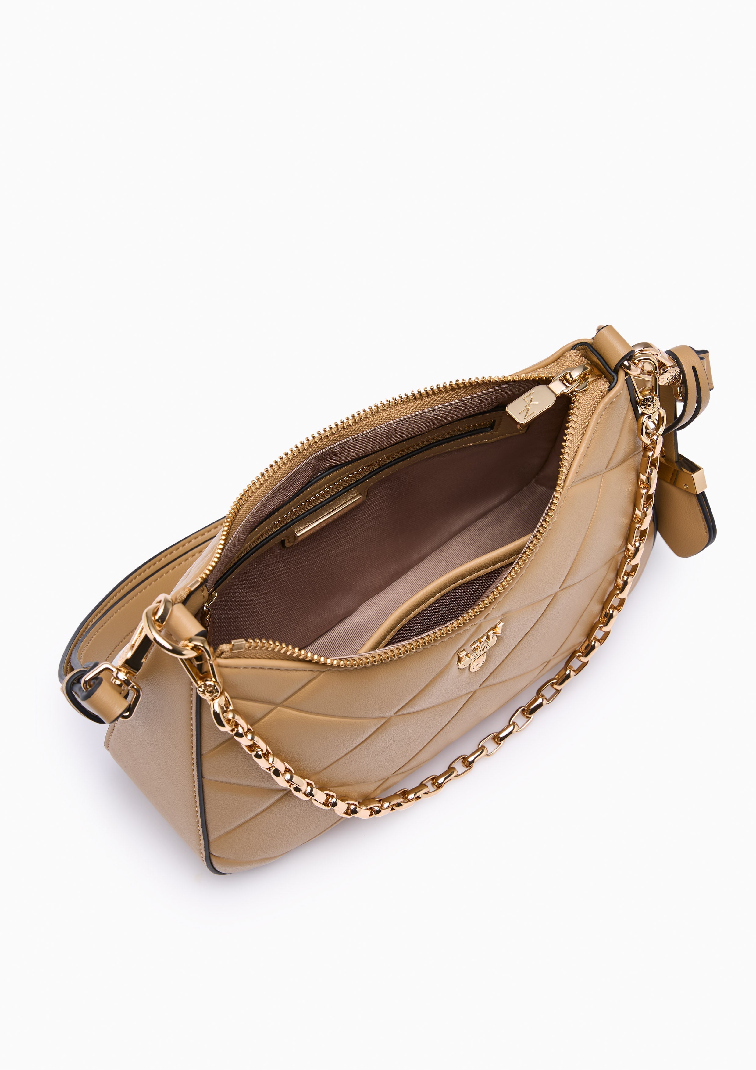 Re-Edit Rosee Emb S Shoulder Bag - Brown