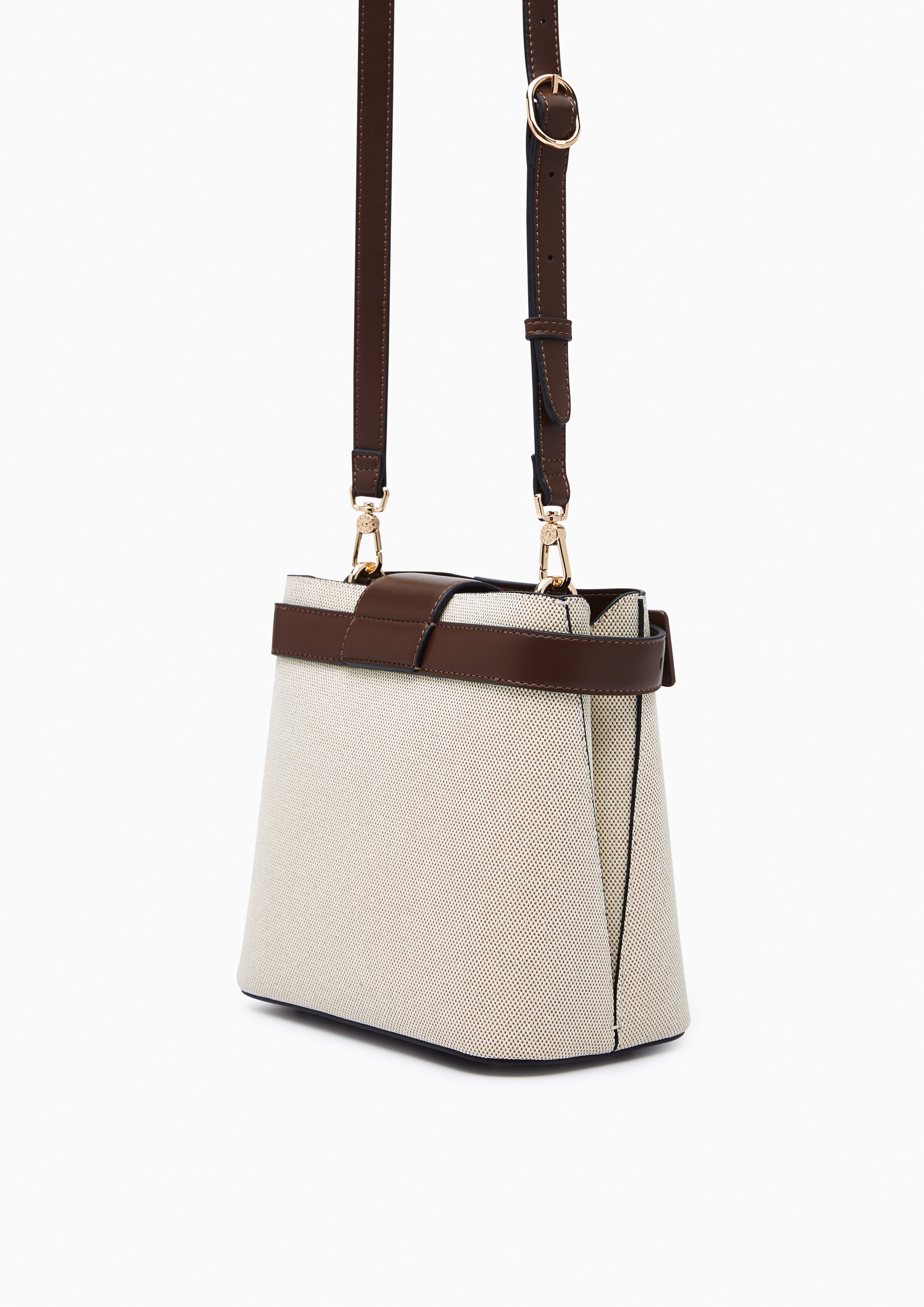 Marshall L Bucket Bag - Brown