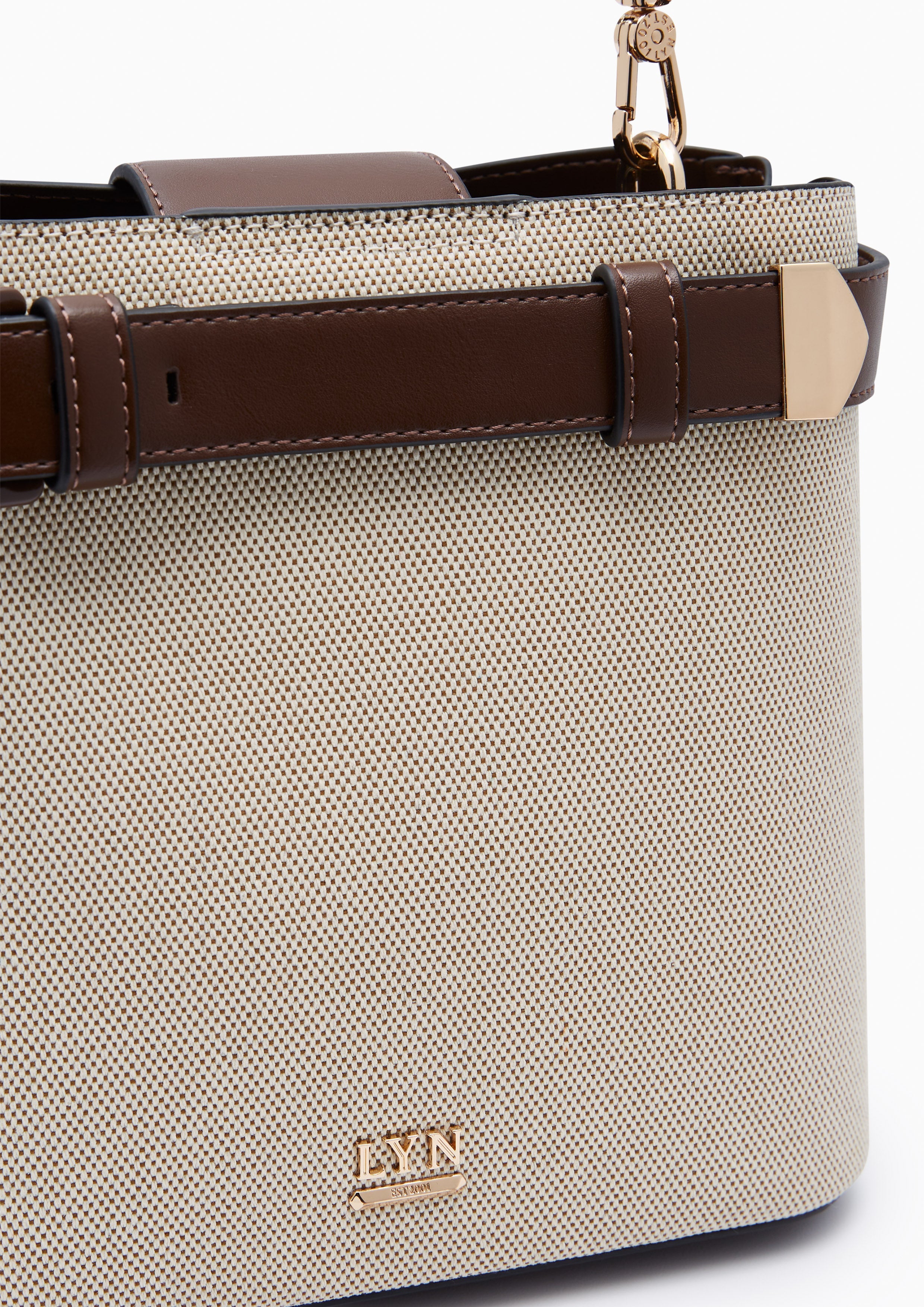 Marshall L Bucket Bag - Brown