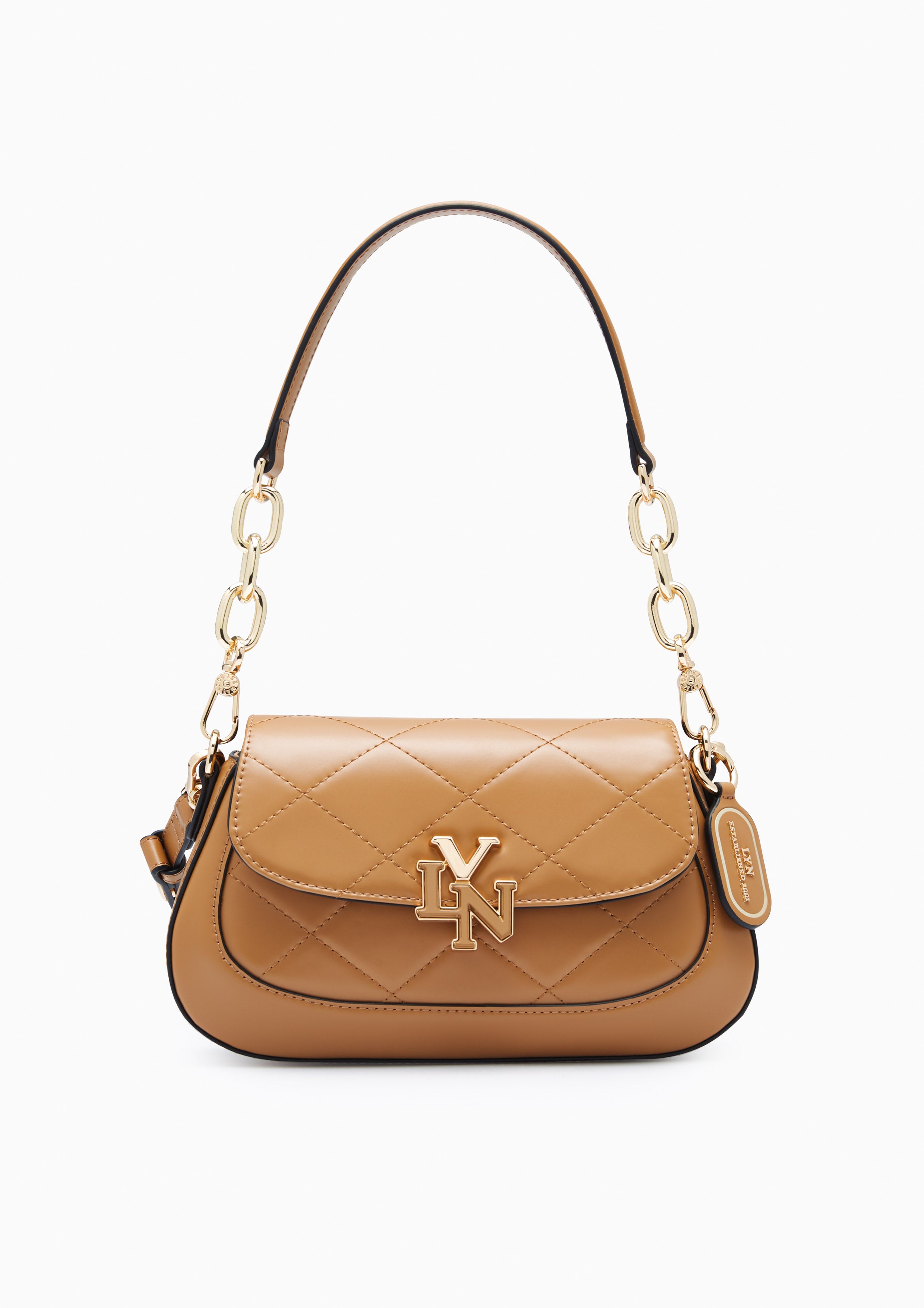 Alenza S Shoulder Bag - Brown