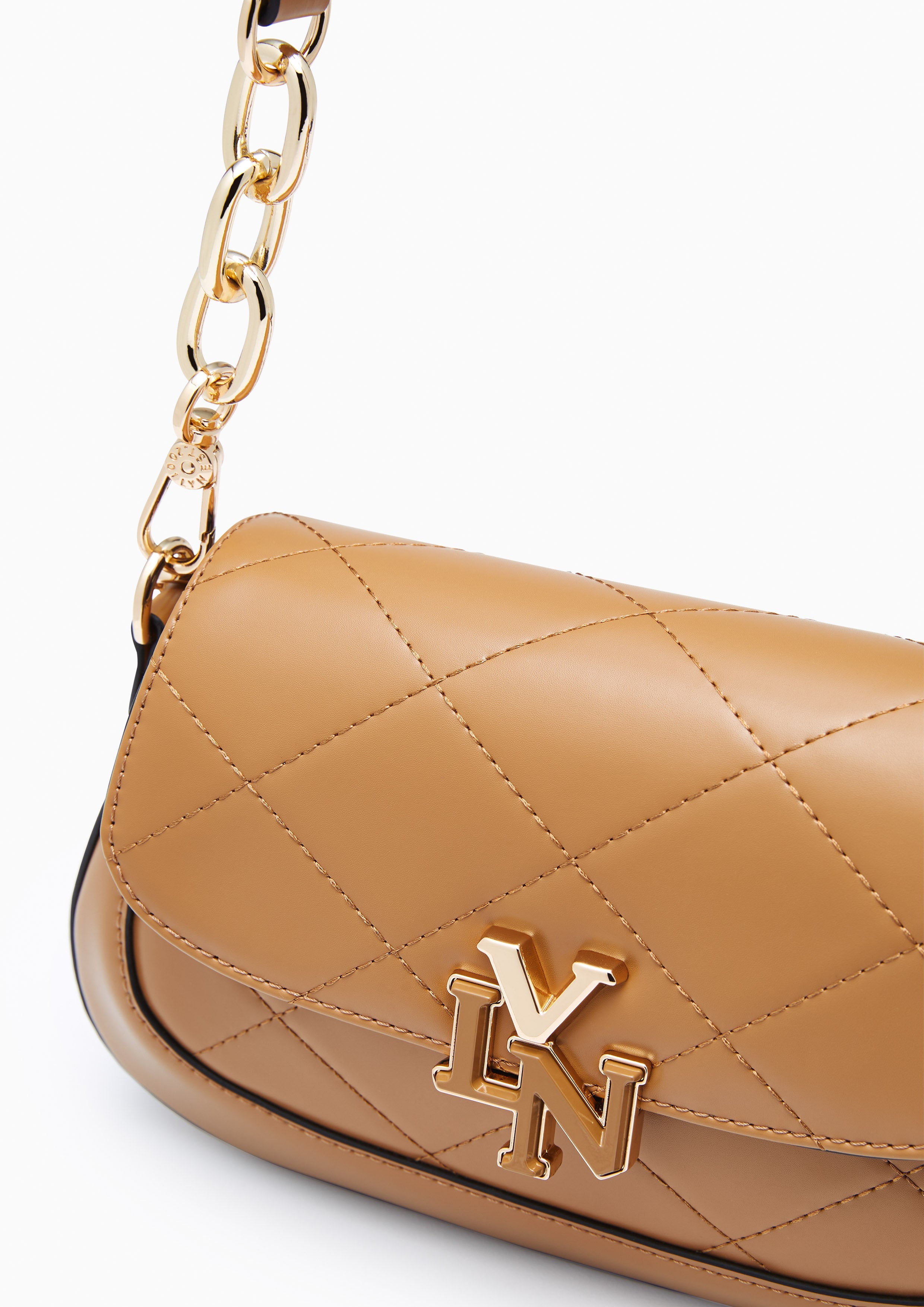 Alenza S Shoulder Bag - Brown