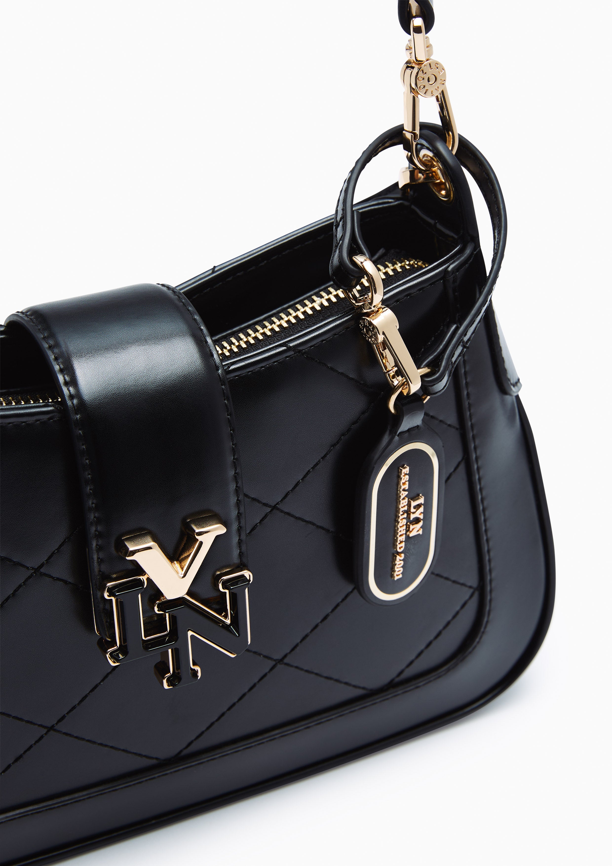 Alenza Shoulder Bag - Black