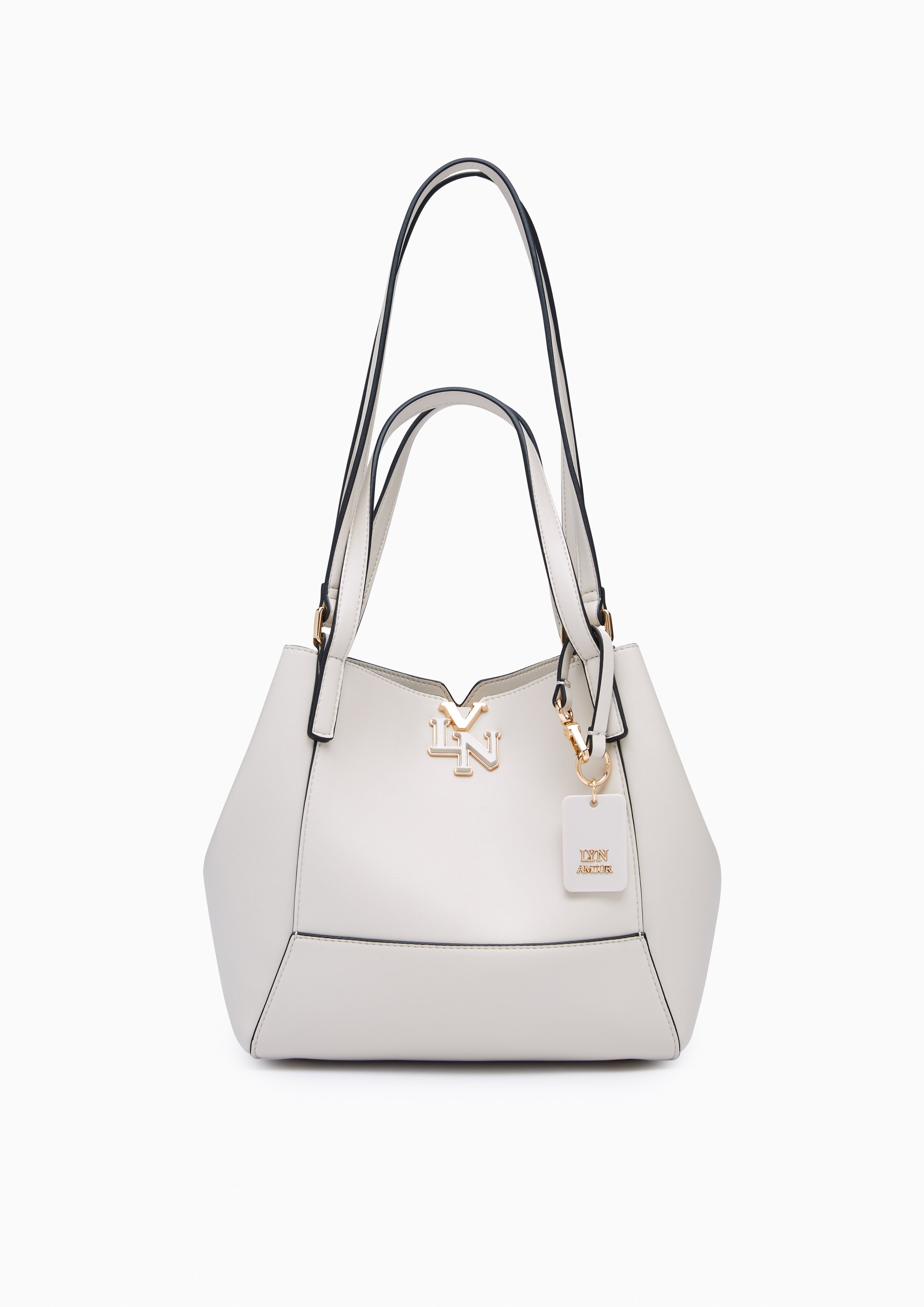 Olga M Shopping Bag - Light Grey