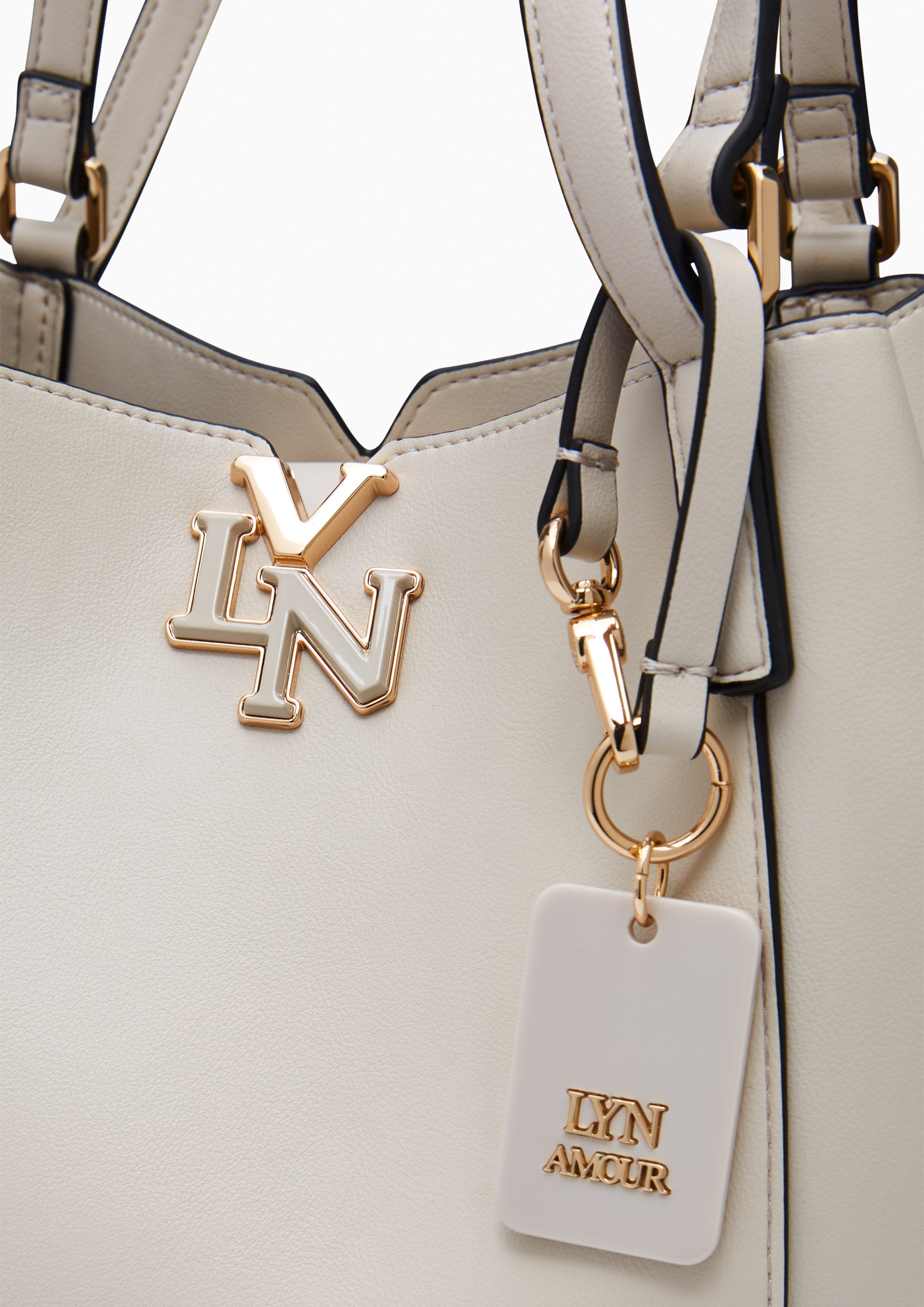 Olga M Shopping Bag - Light Grey