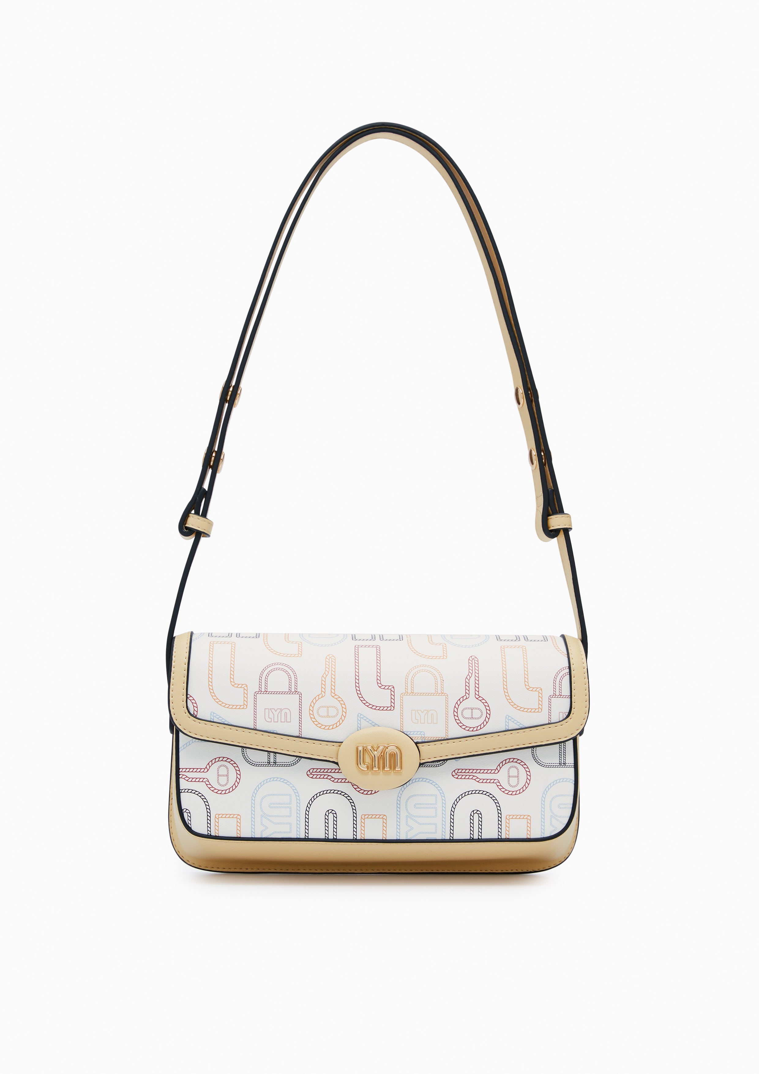 Jenson Crossbody Bag - White Variation 2