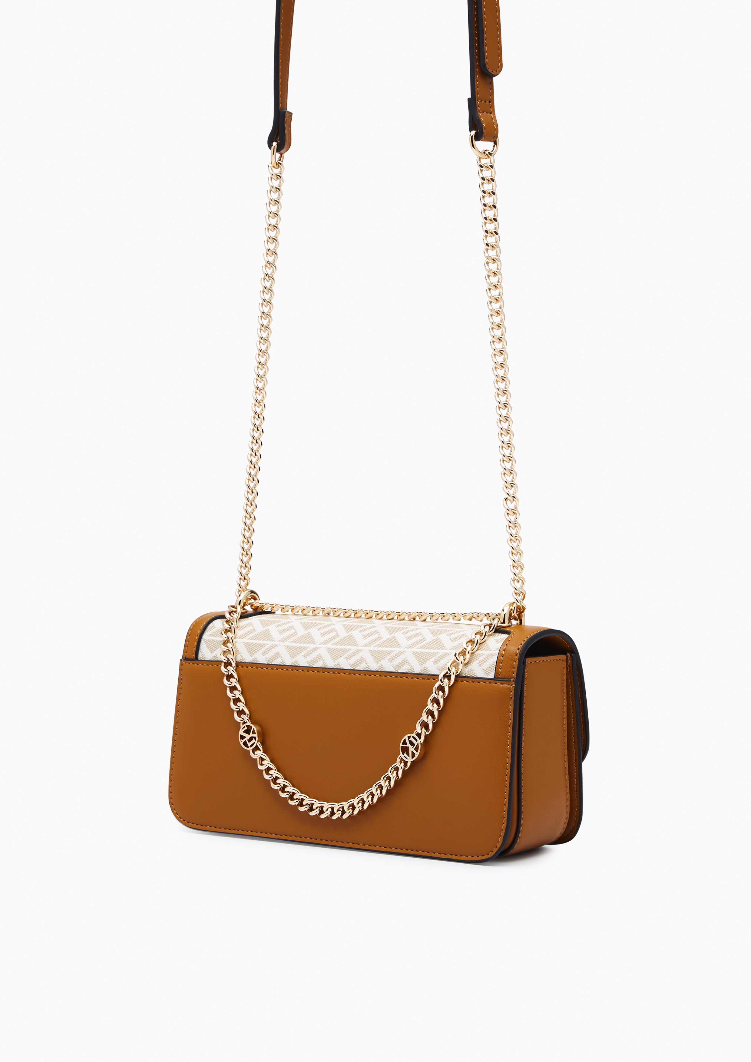 Mona Ii Crossbody Bag - Printed Beige