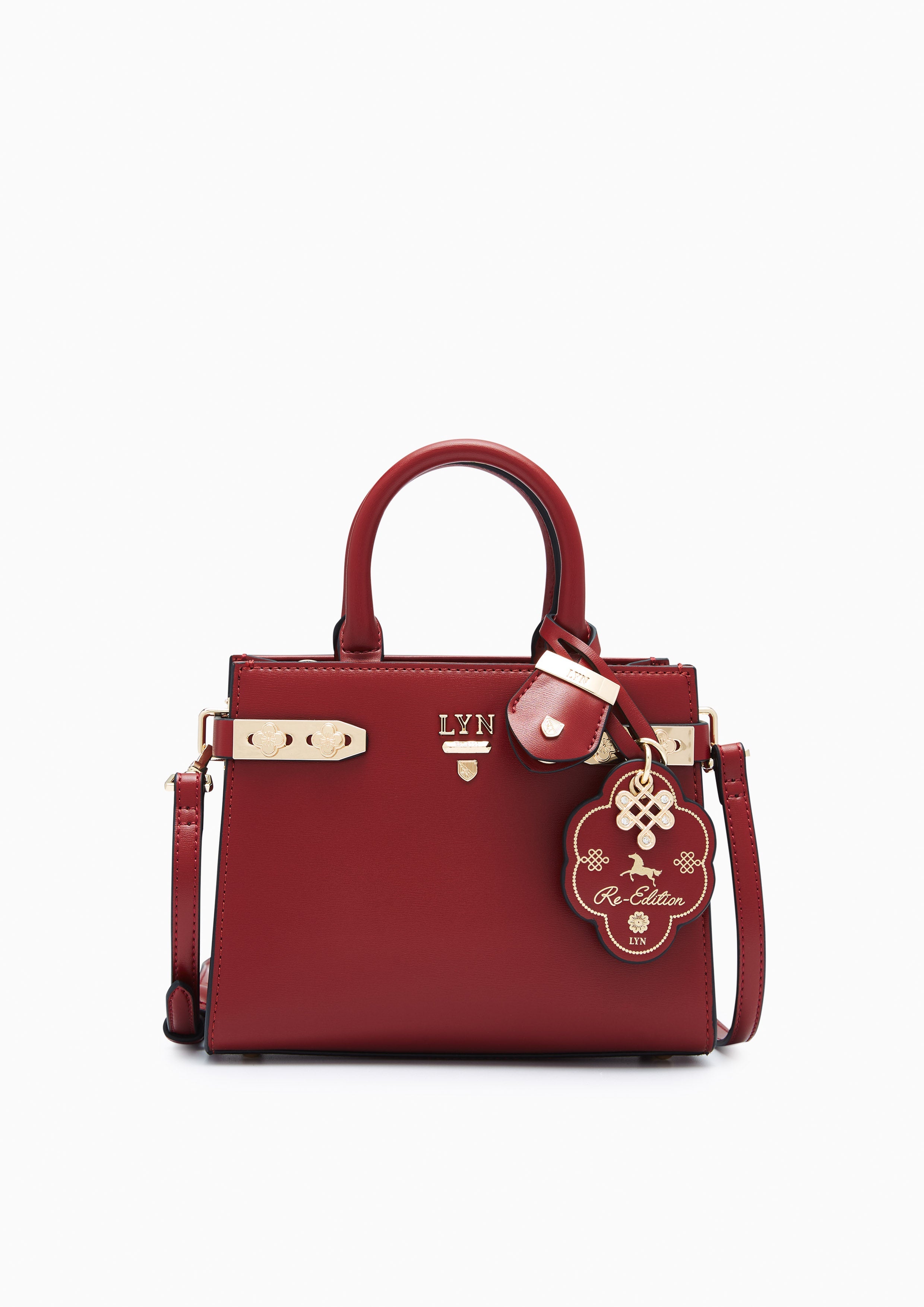 Re-Edit Bliss Handle S Crossbody Bag - Red
