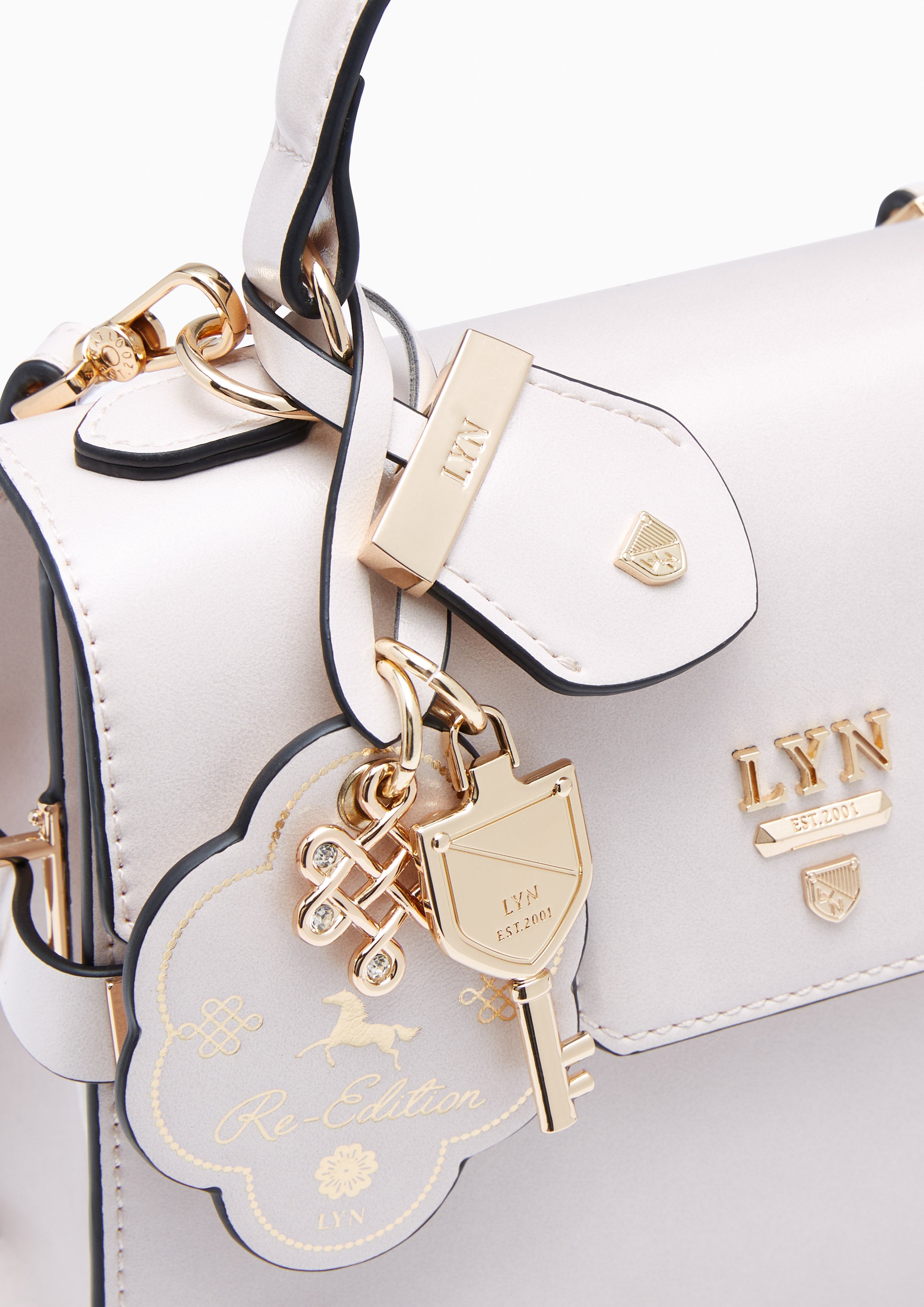 Re-Edit Bliss Top Handle S Handbag - Ivory