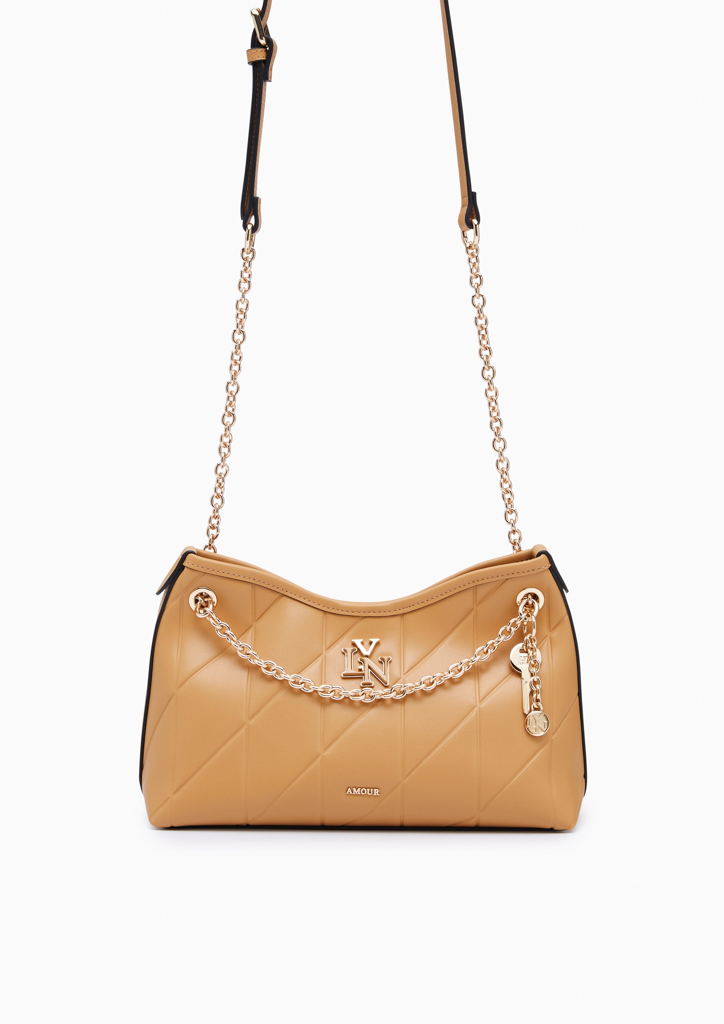 Gastonica M Crossbody Bag - Light Brown