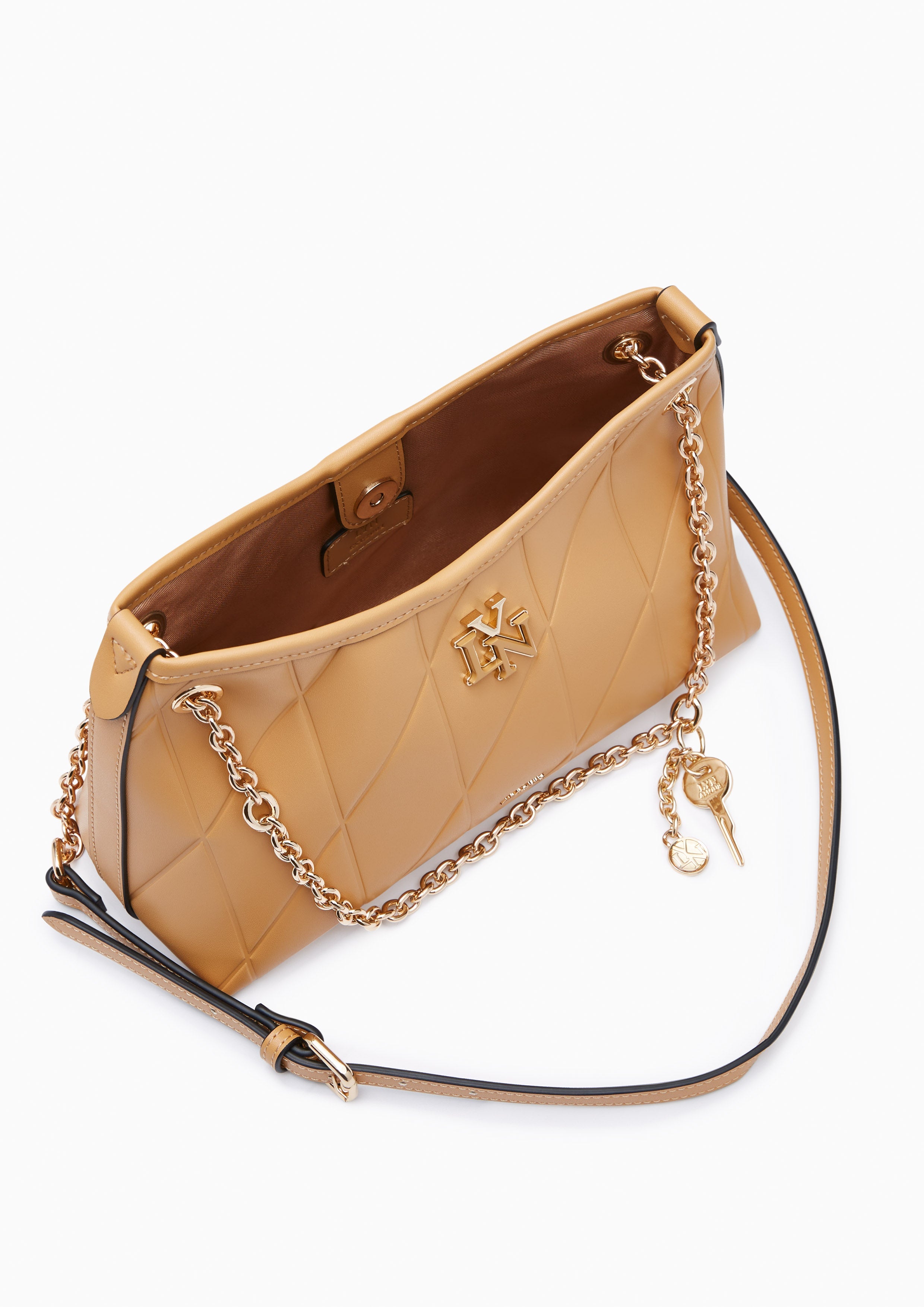 Gastonica M Crossbody Bag - Light Brown