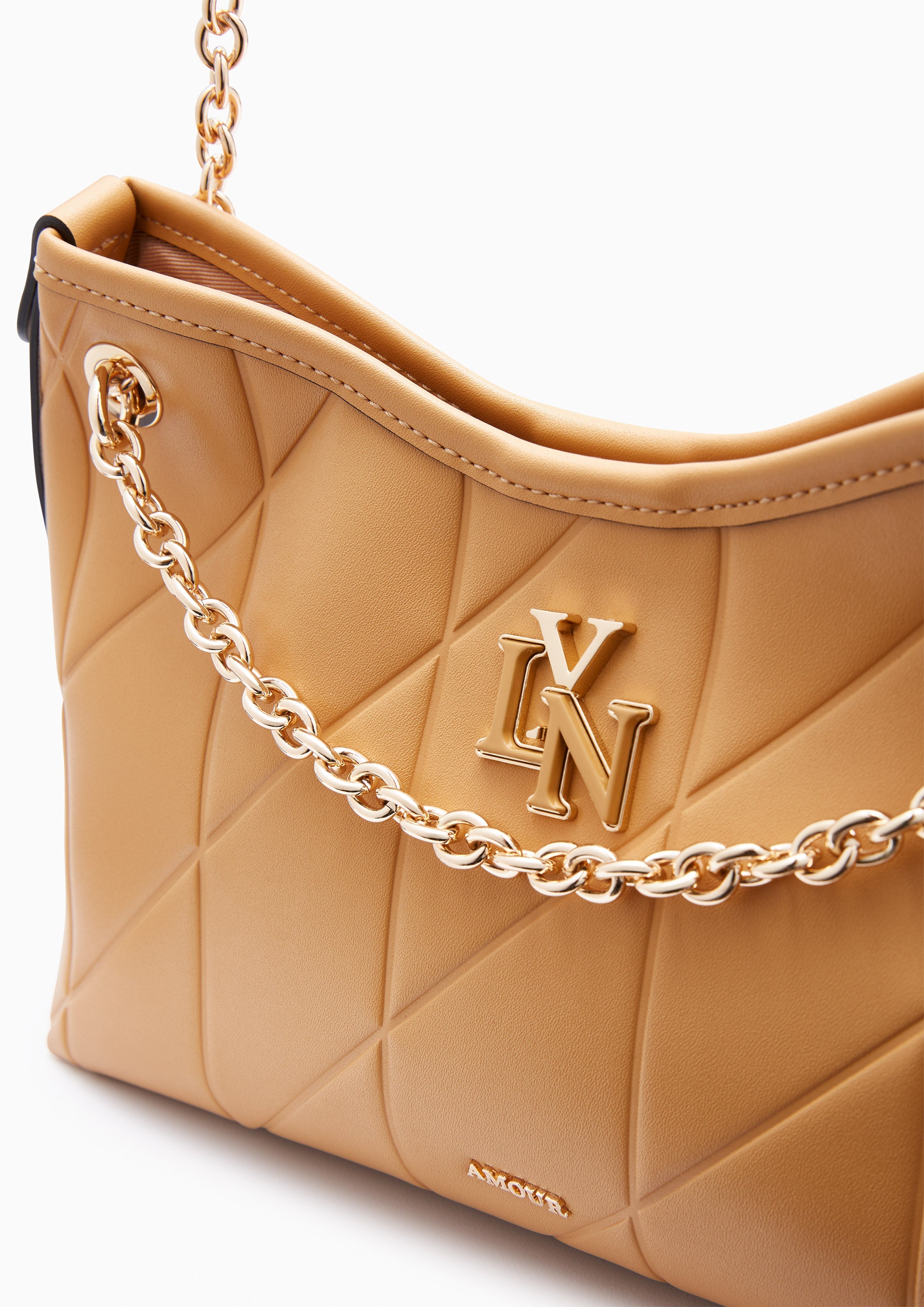 Gastonica M Crossbody Bag - Light Brown