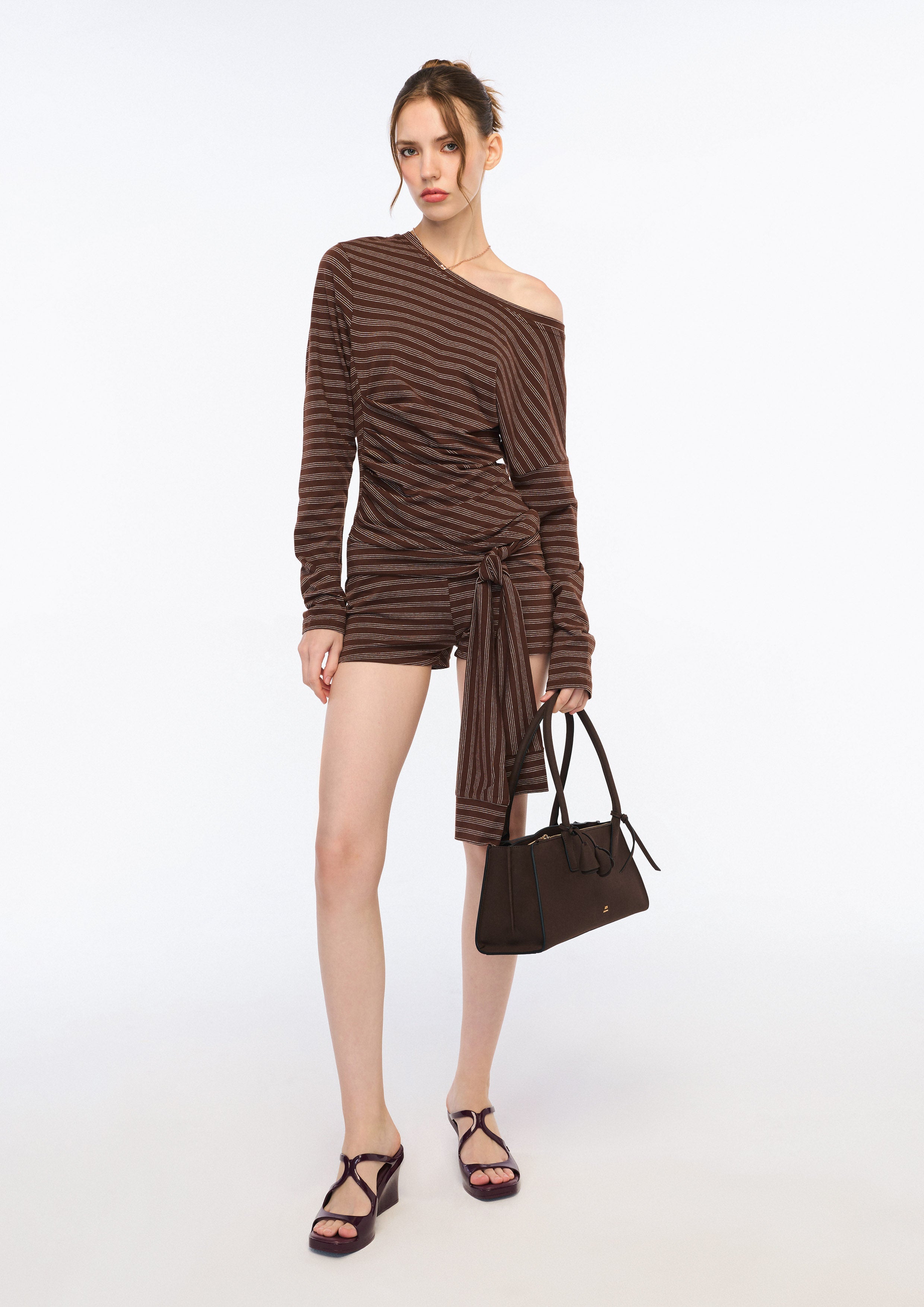 Paloma M Handbag - Dark Brown