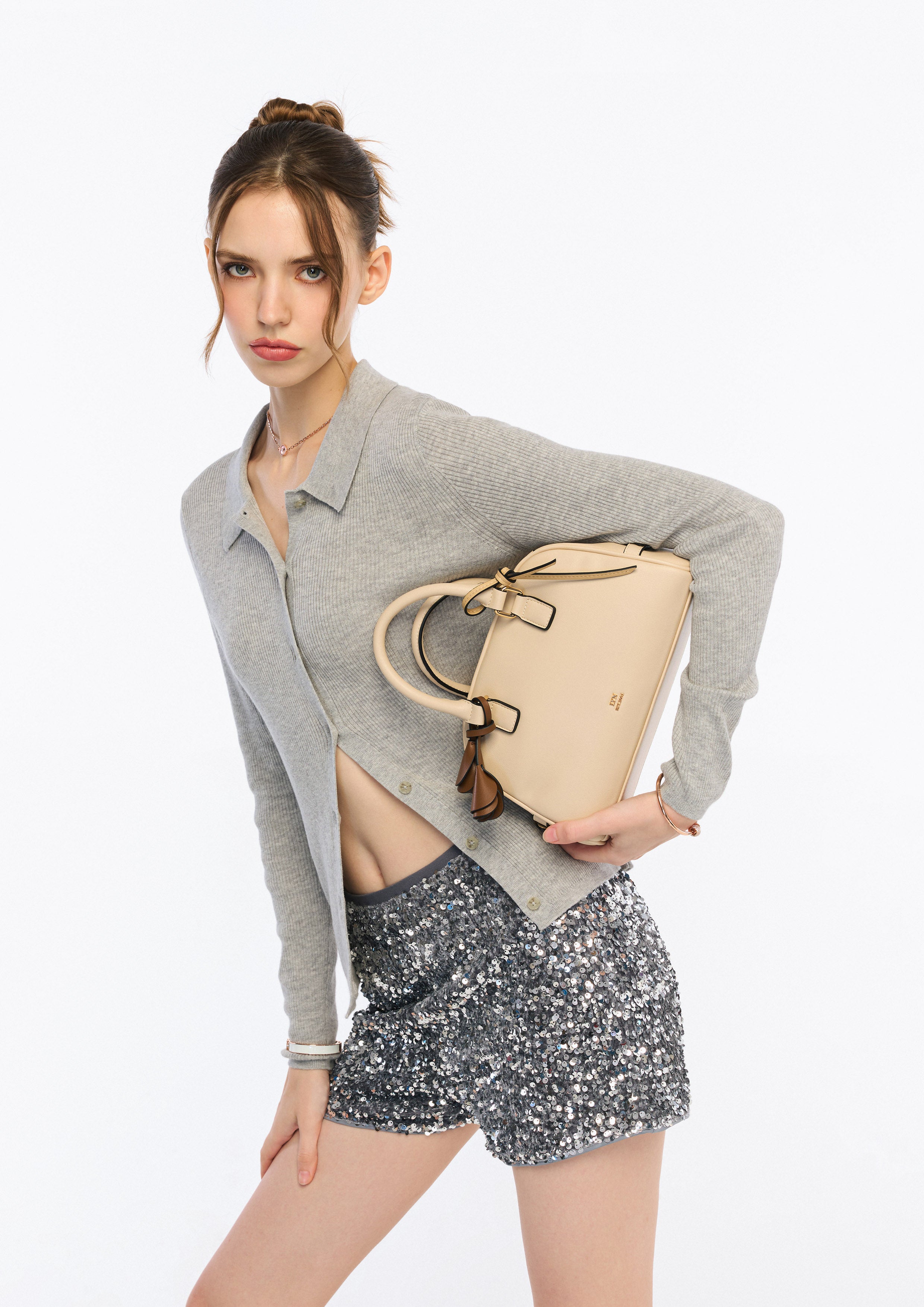 Paloma S Handbag - Beige