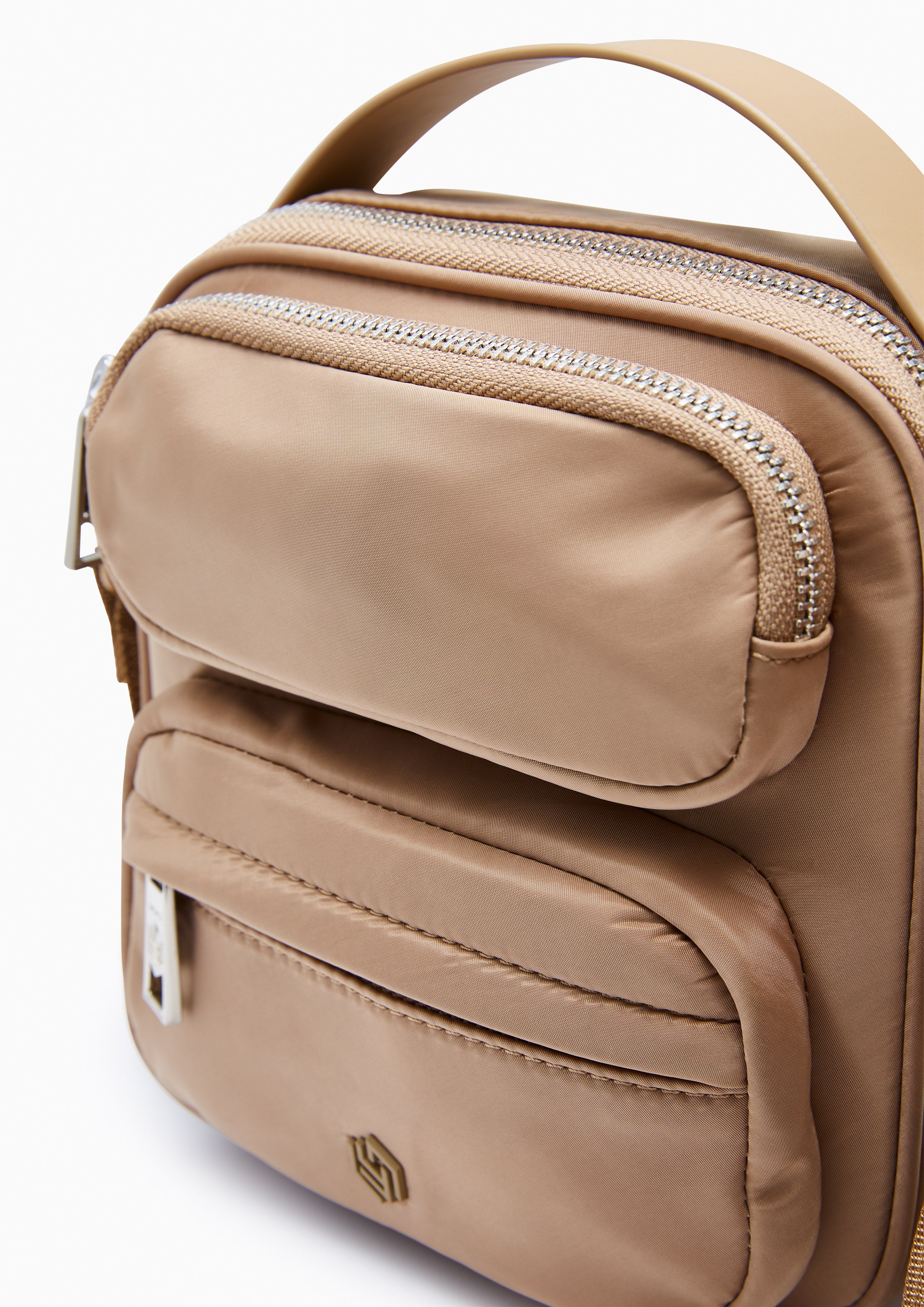 Duncan Mini Crossbody Bag - Beige