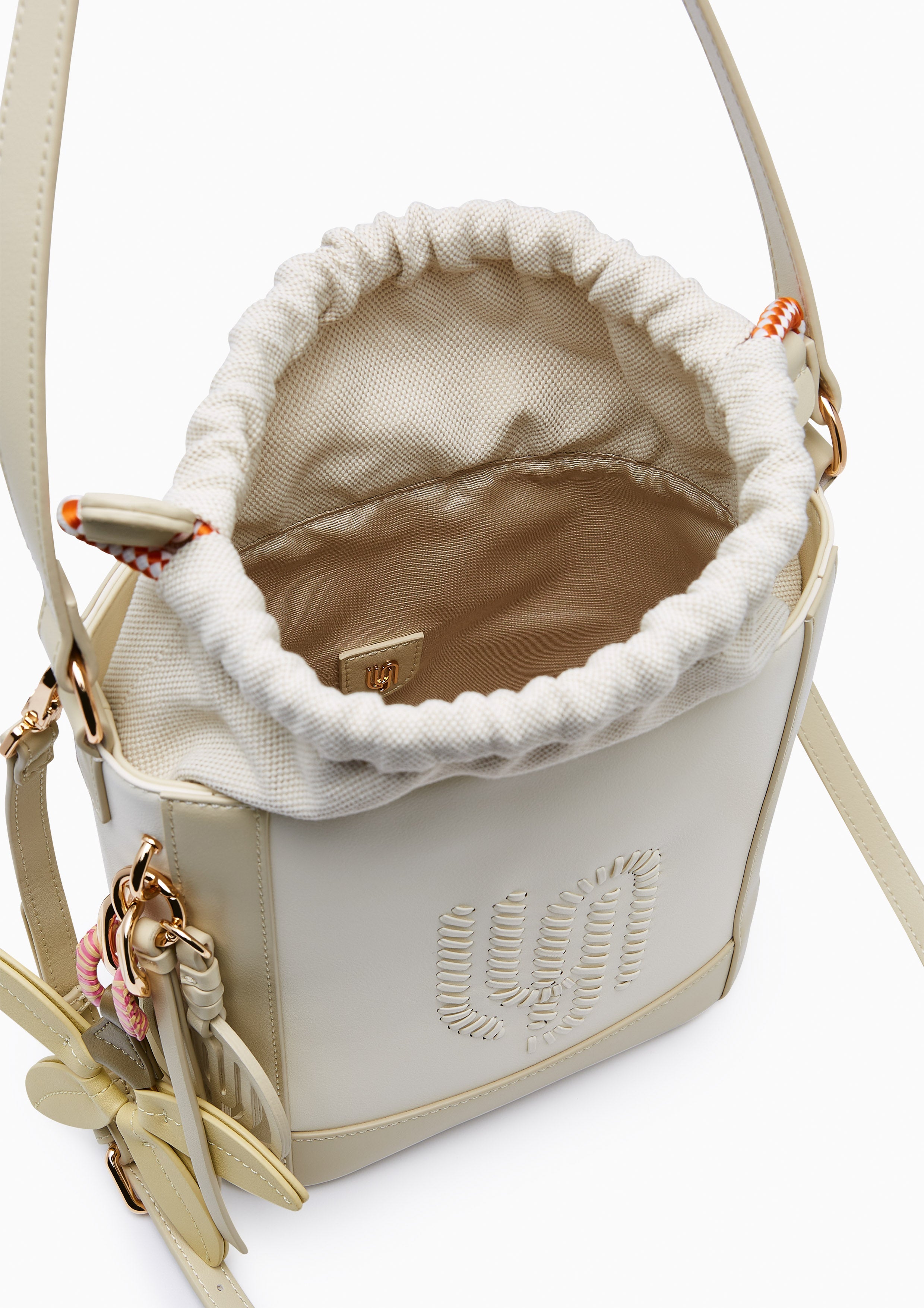 Palma Infinite S Bucket Bag - Ivory
