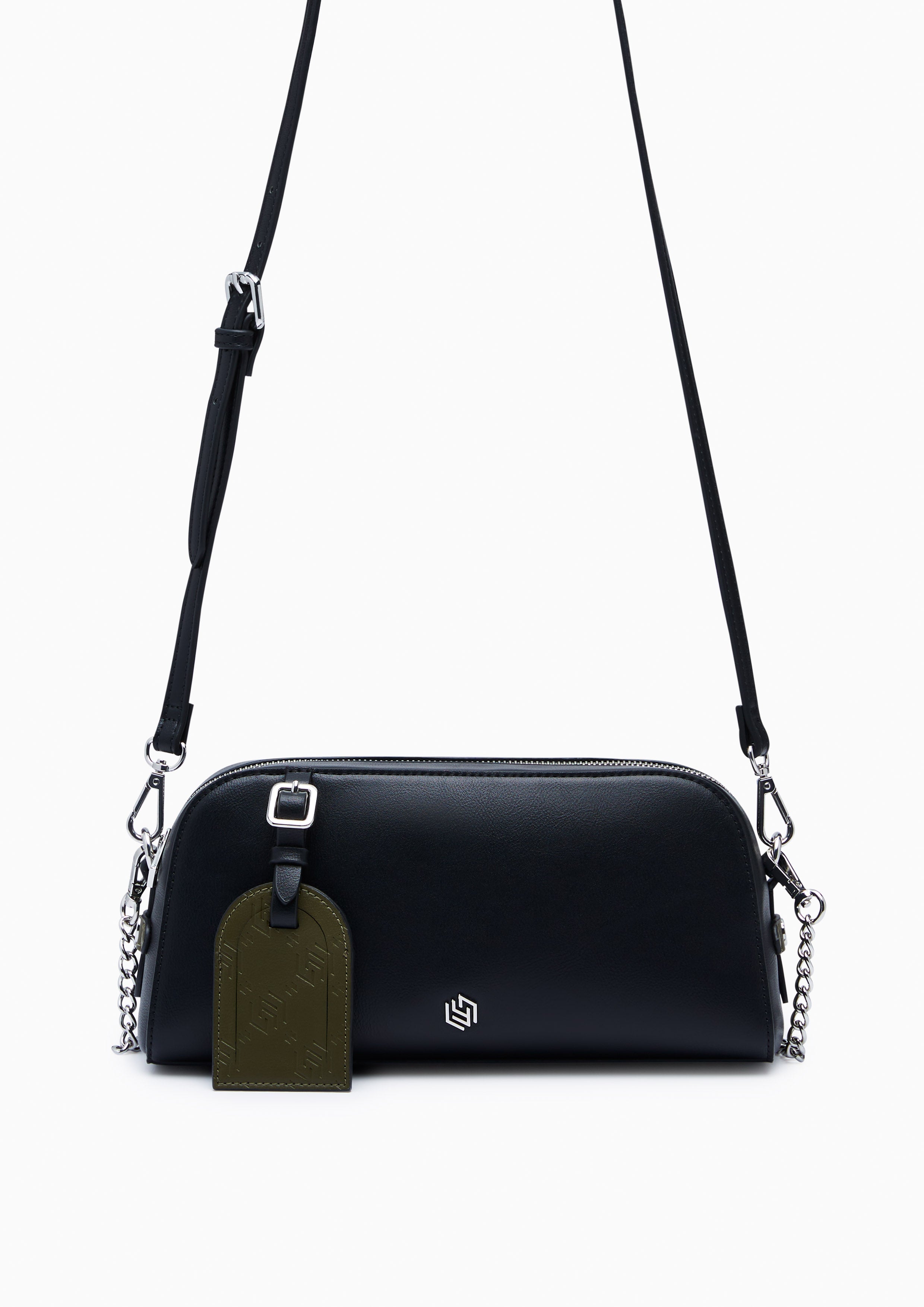 Zoll Infinite Chain Crossbody Bag - Black