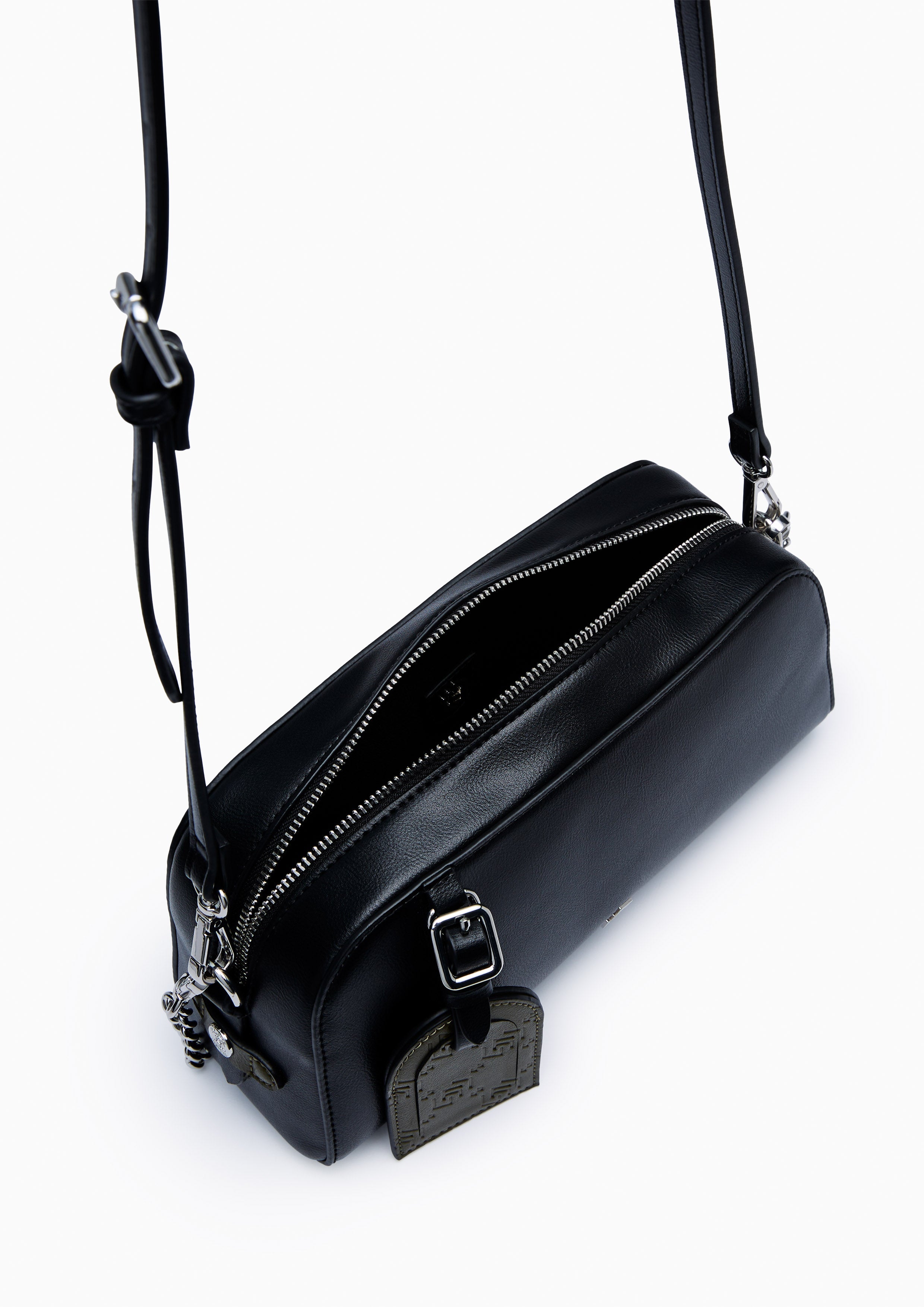 Zoll Infinite Chain Crossbody Bag - Black