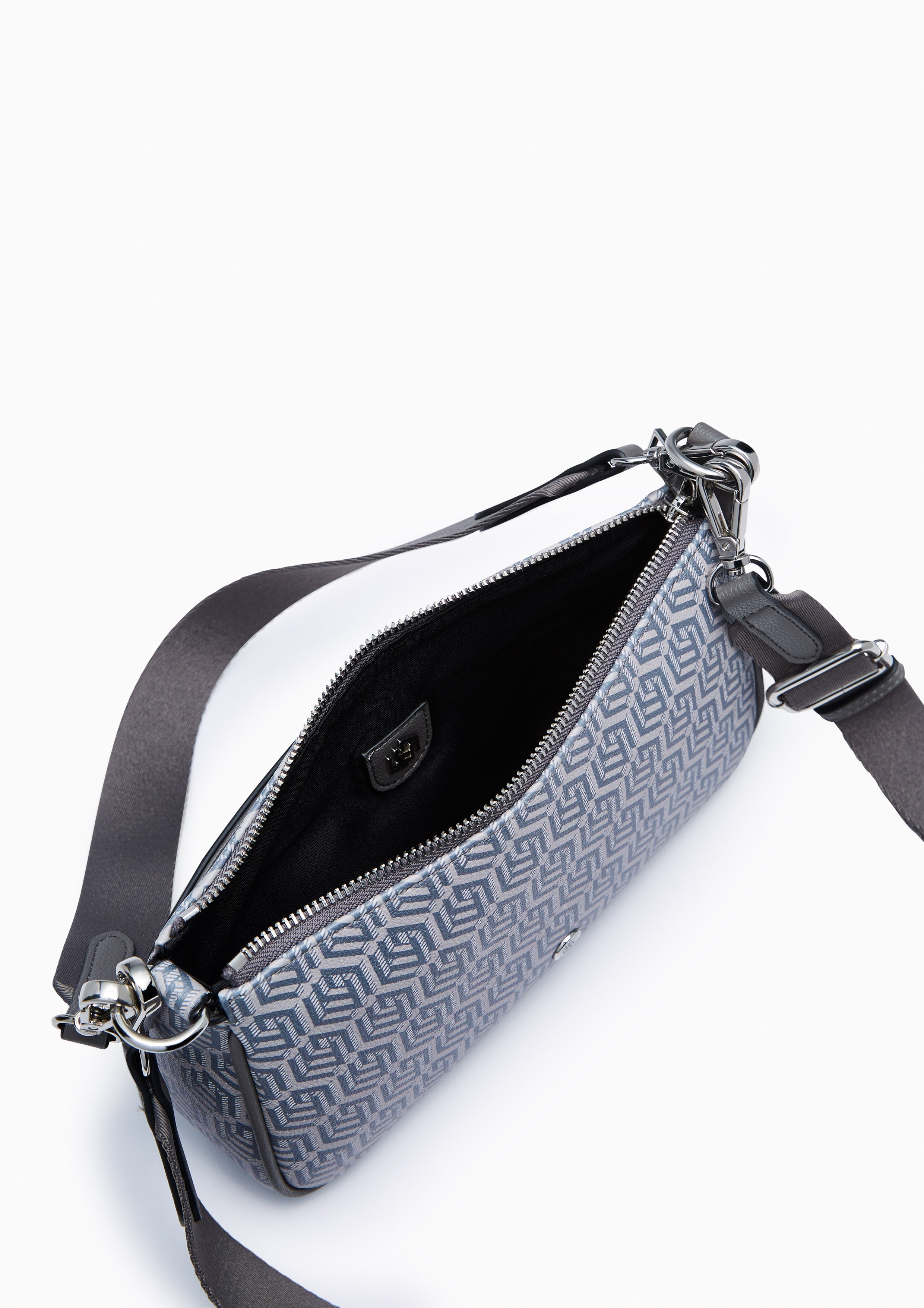 Zoll Infinite Zip Pouch Crossbody Bag - Printed Grey